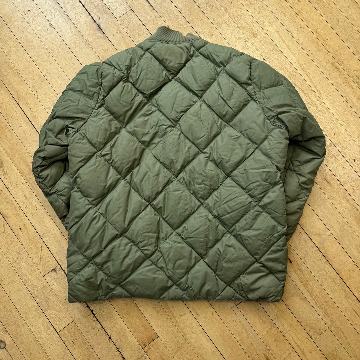 Vintage Eddie Bauer Down Quilted Puffer Jacket Sz XL
