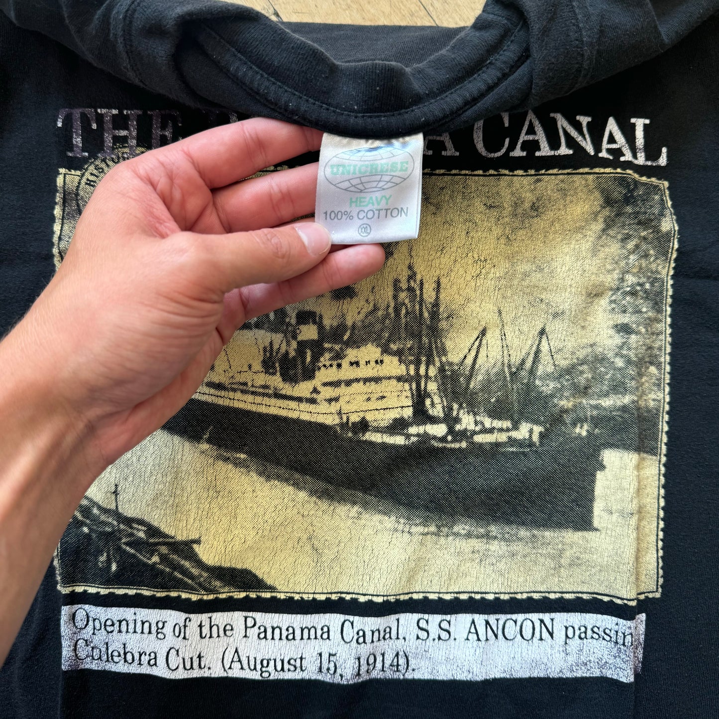 Vintage Panama Canal T-shirt Sz L