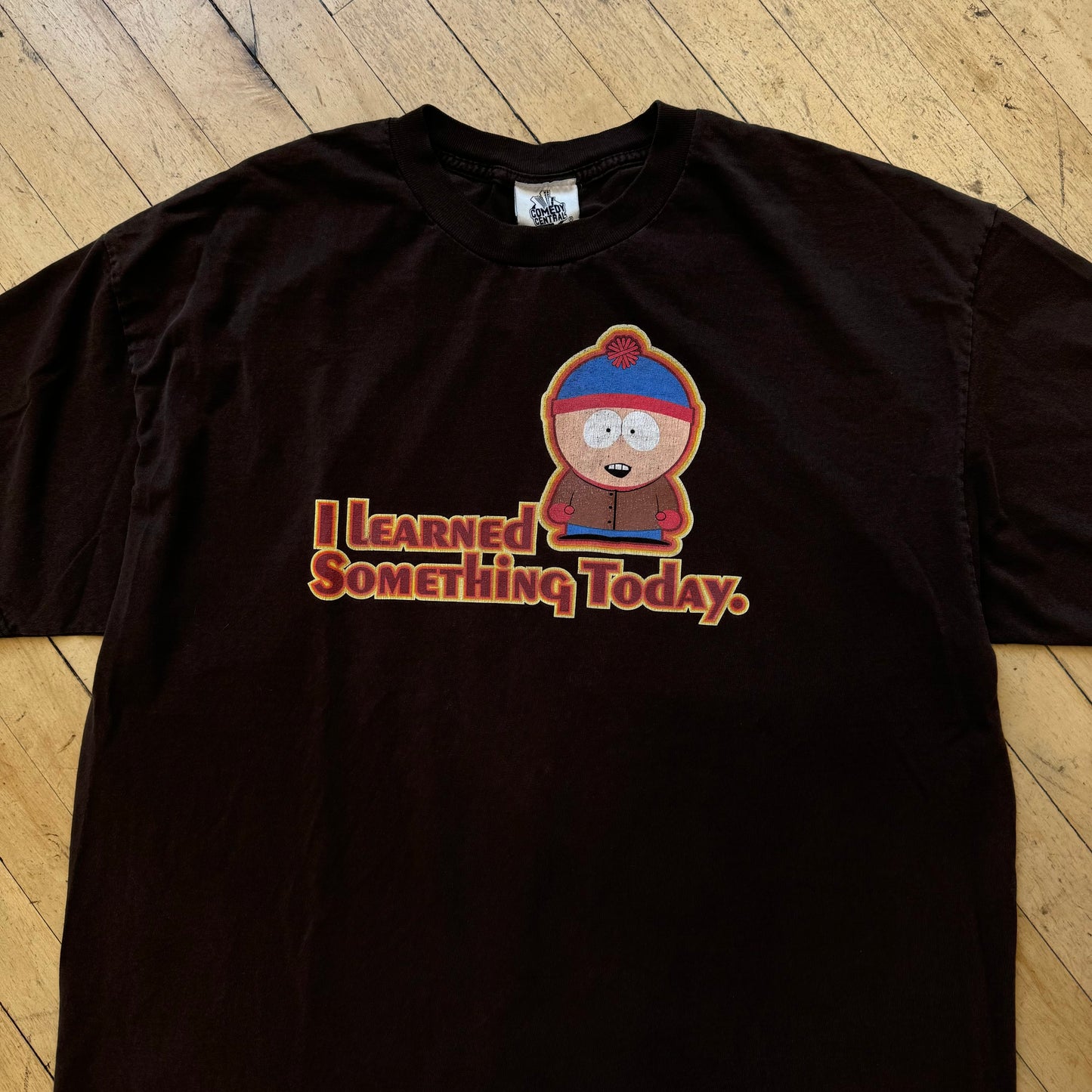 Vintage South Park I learned Something T-shirt Sz XL