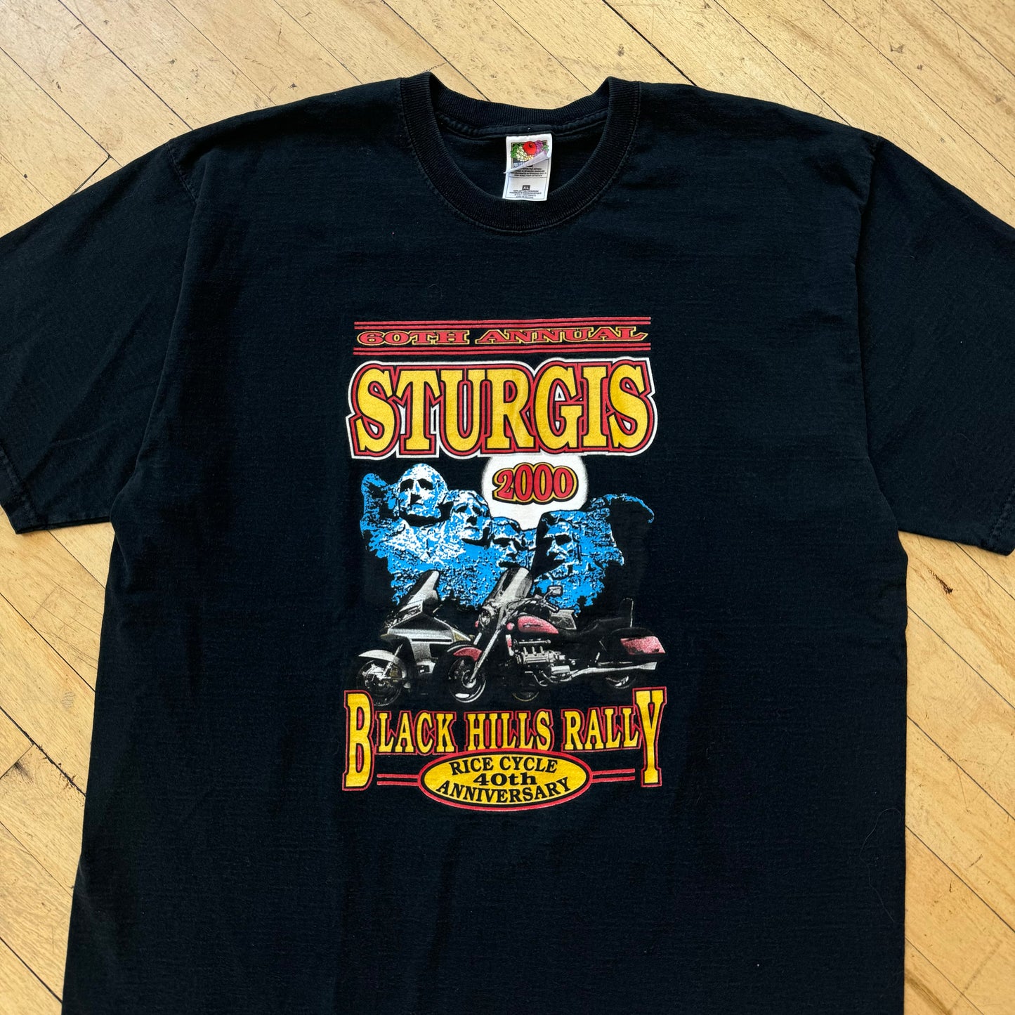 Vintage Sturgis 60th Annual Bike Rally T-shirt Sz L