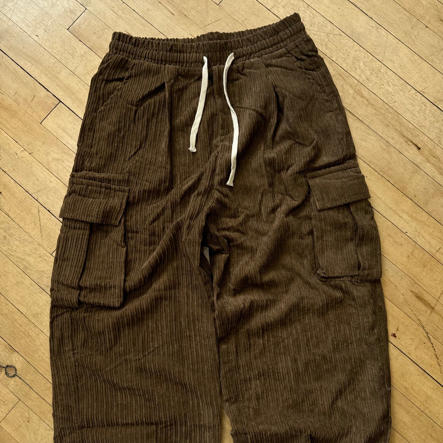 Y2K Baggy Corduroy Sweatpants Sz large
