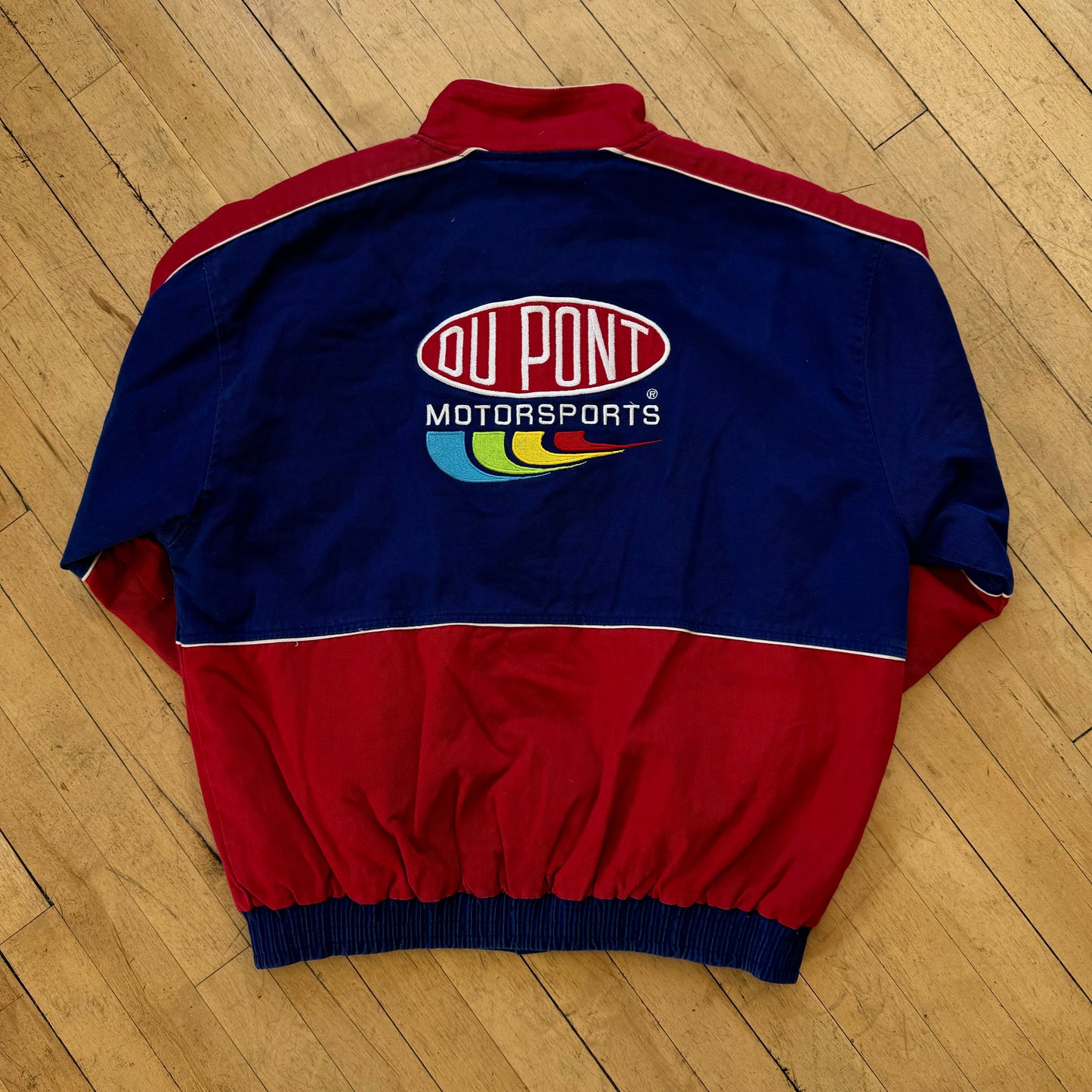 Vintage Jeff Gordon Du Point Nascar Jacket Sz L