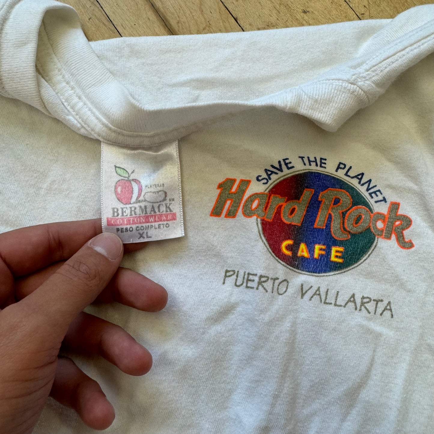 Vintage Hard Rock Puerto Vallarta T-shirt Sz L