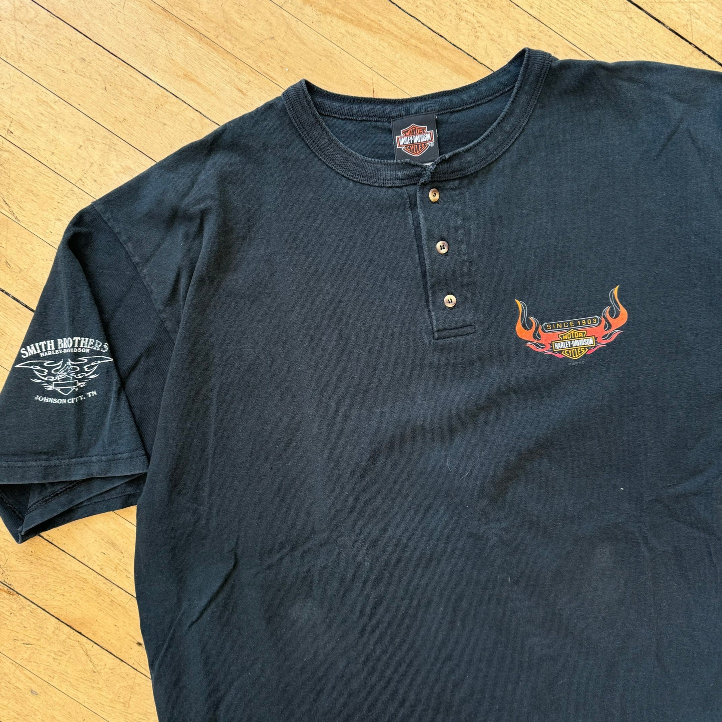 Vintage Harley Davidson Smith Brothers T-shirt Sz XL