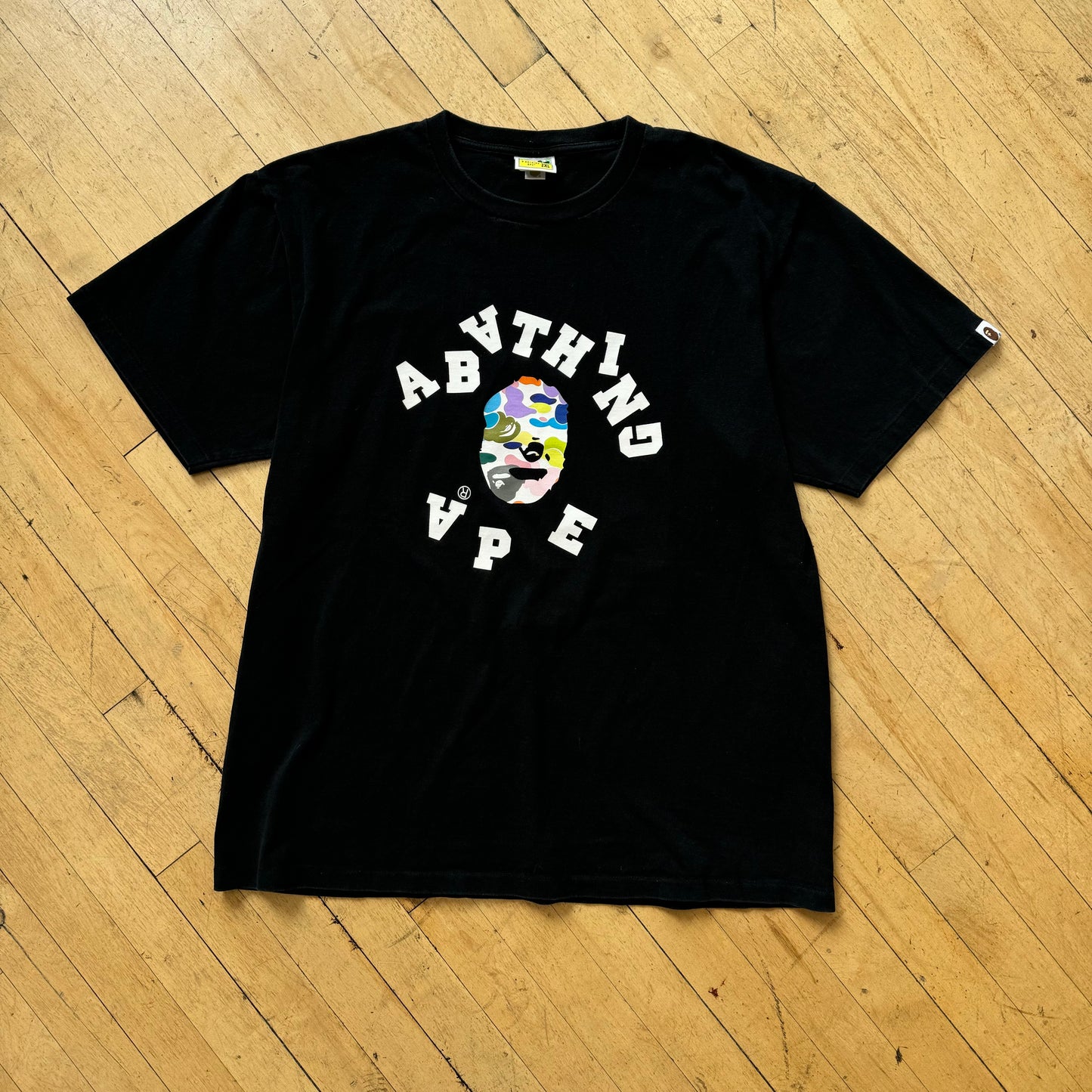 Bape ABC College T-shirt Sz XXL