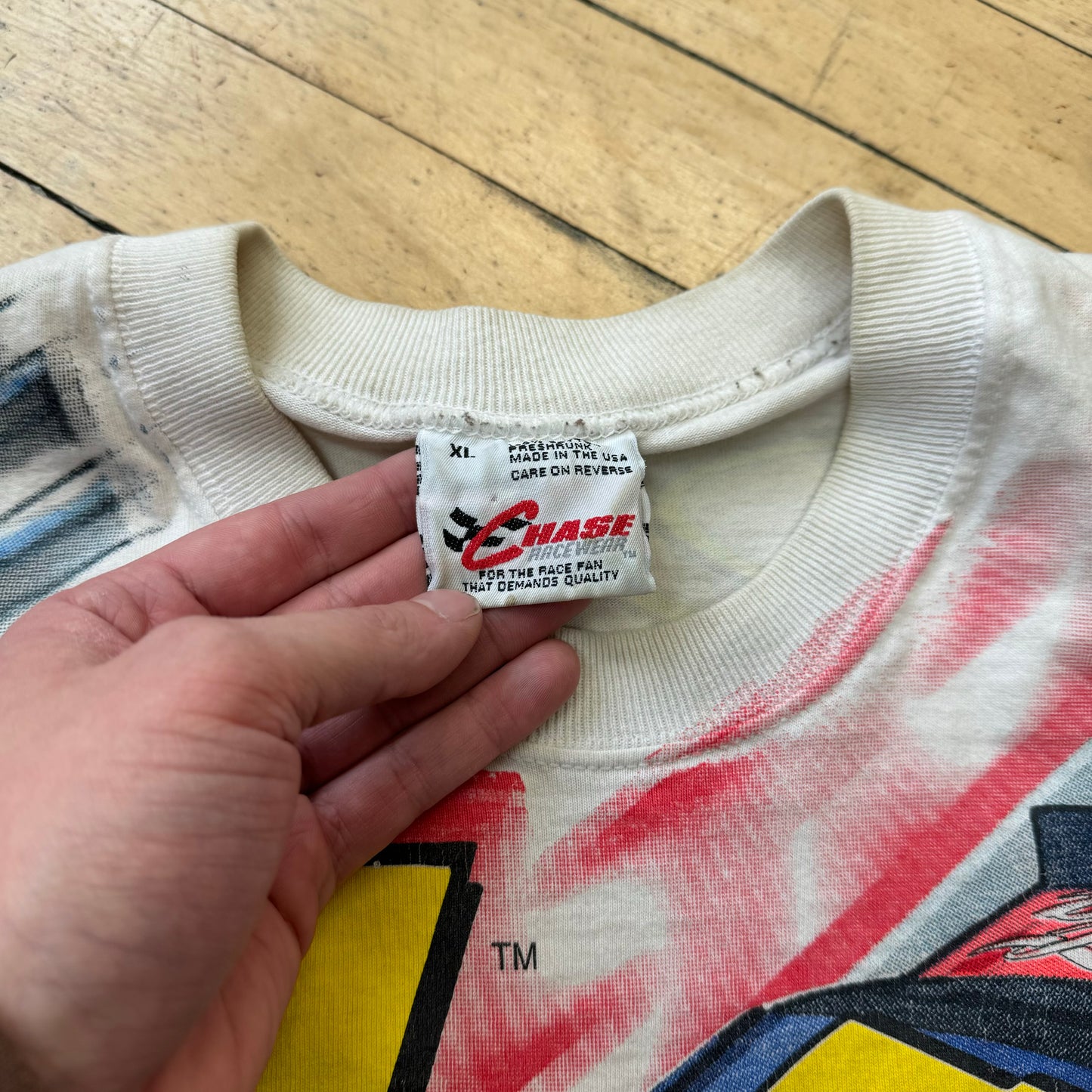 Vintage Jeff Gordon AOP Nascar T-shirt Sz XL