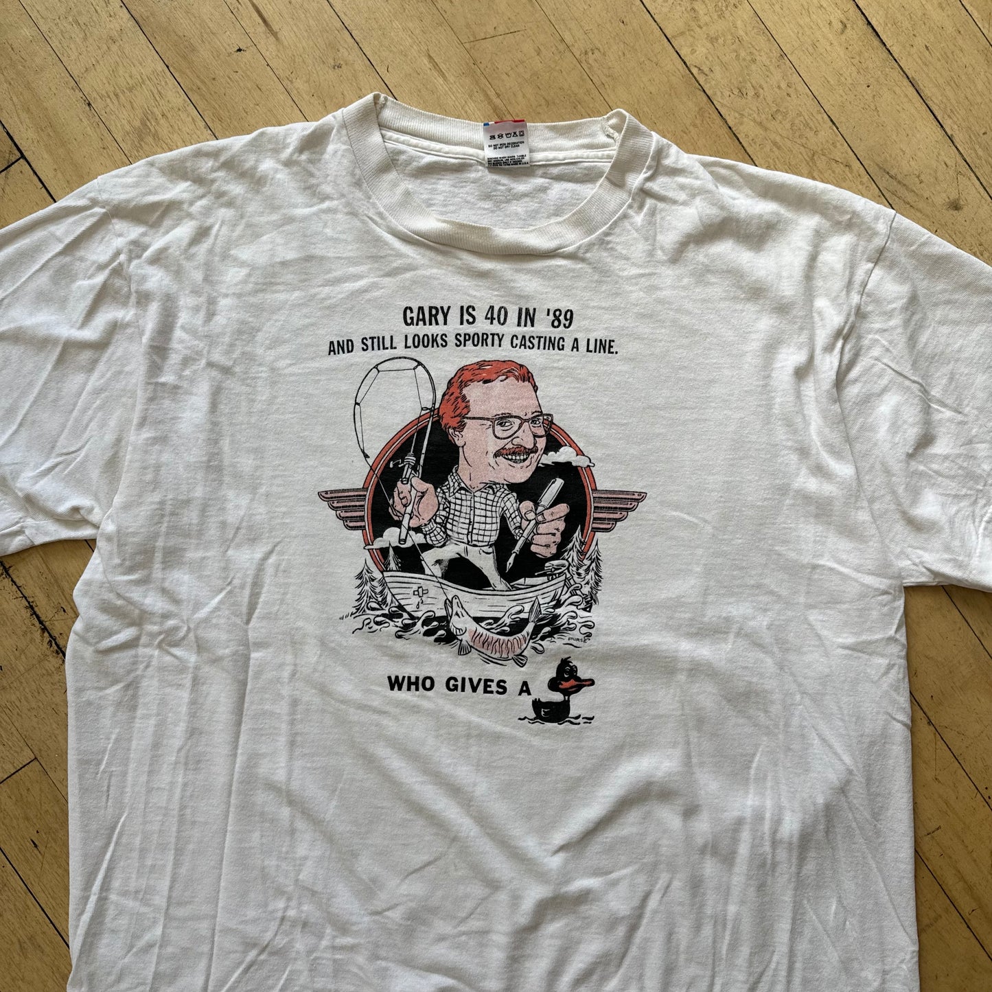 Vintage Hunting & Fishing T-shirt Sz XL