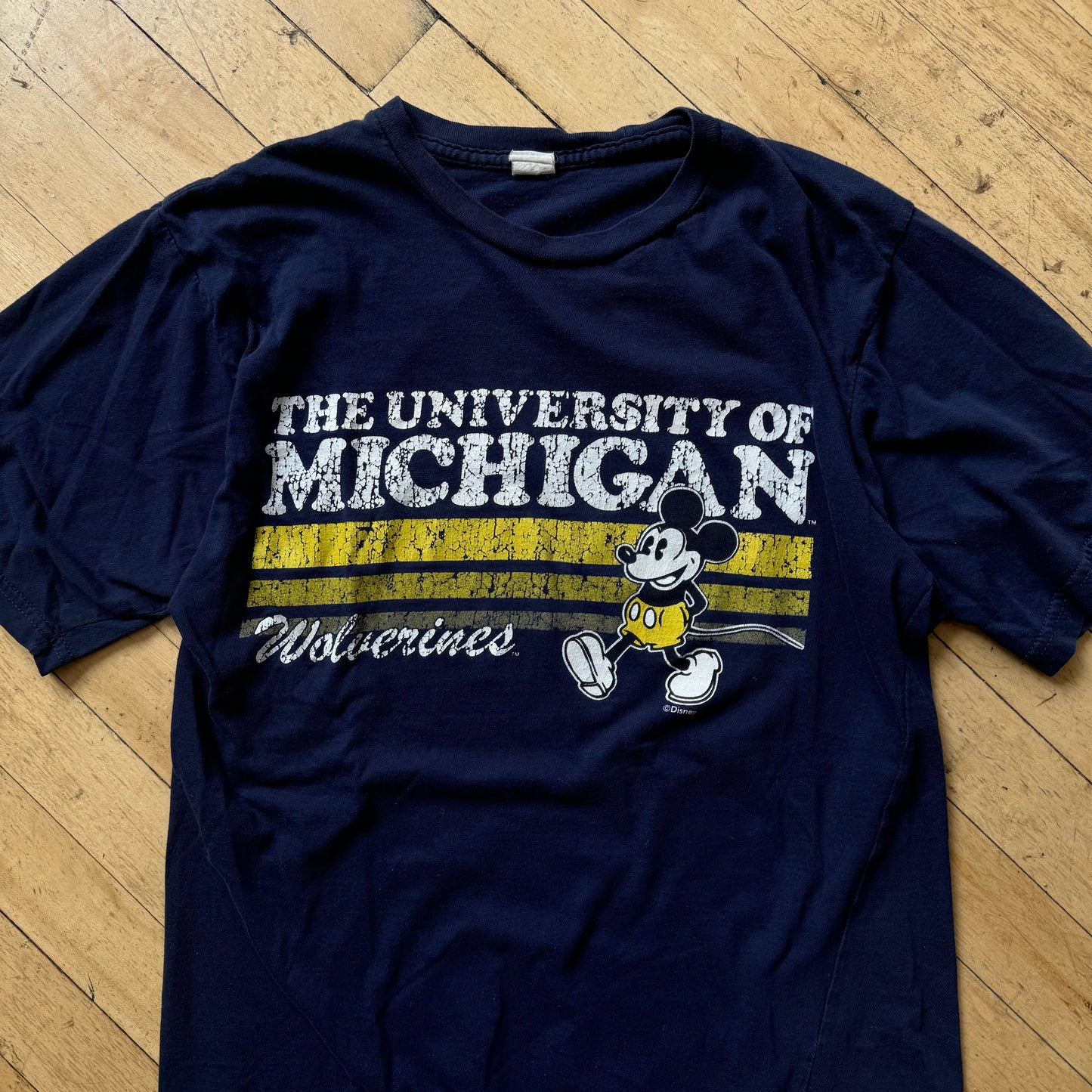 Vintage University of Michigan Mickey T-shirt Sz M