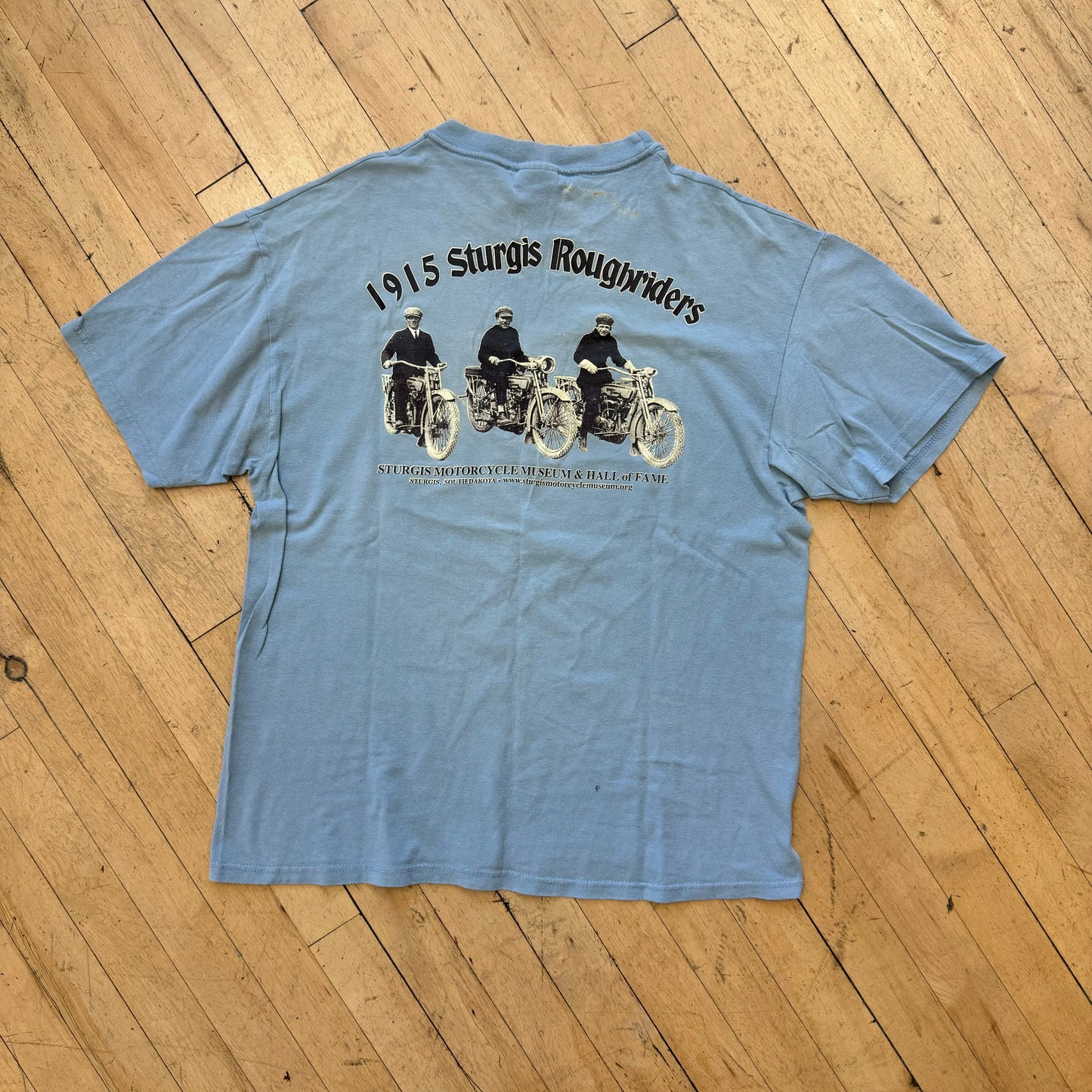 Vintage Sturgis Roughriders T-shirt Sz L