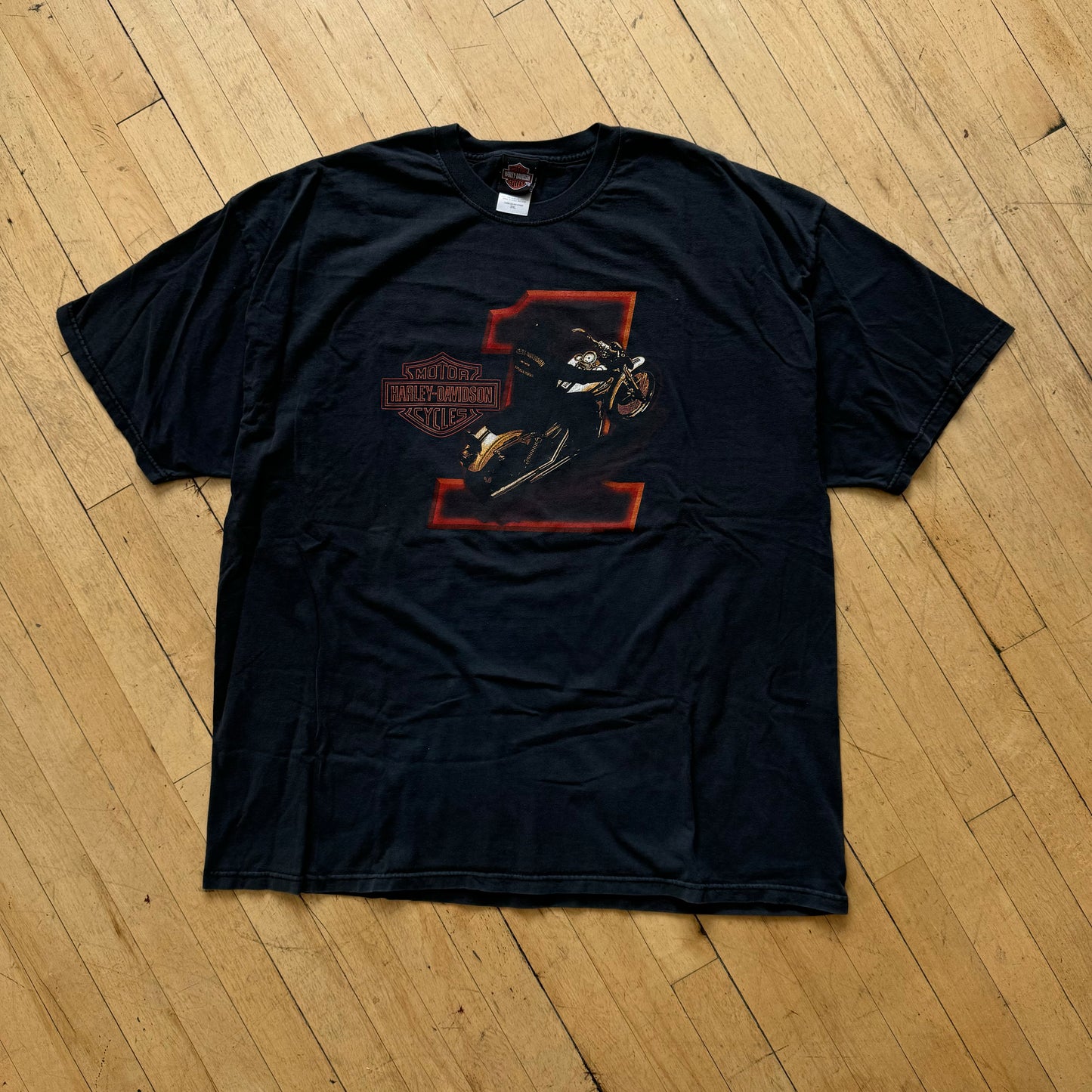 Y2K WaterTown South Dakota Harley Davidson T-shirt Sz XXXL