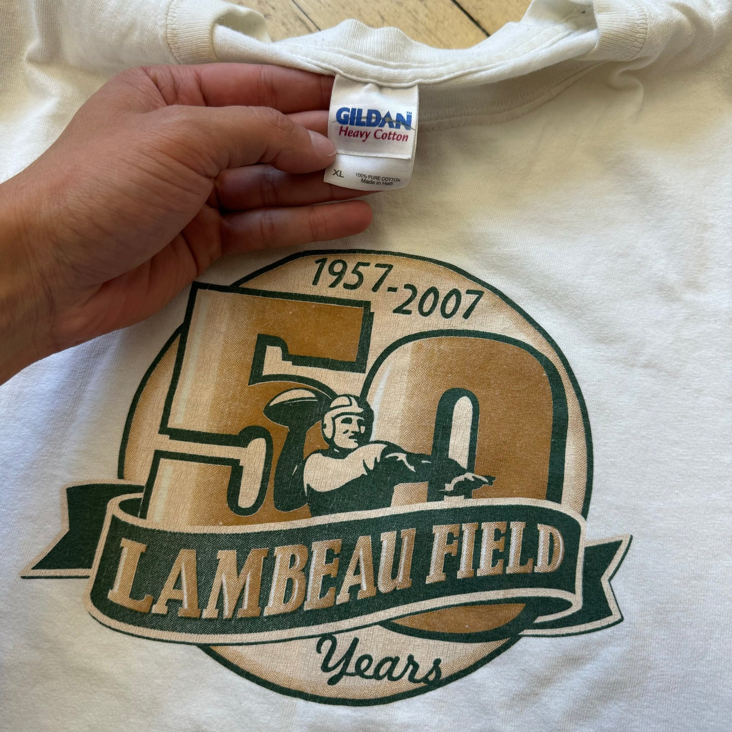 50 Years of Lambeau Field T-shirt Sz XL