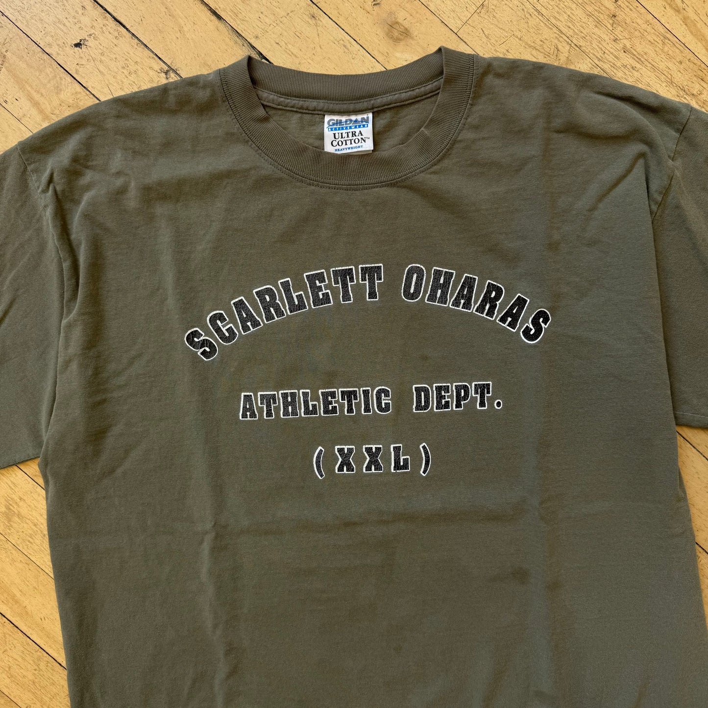 Vintage Scarlett Oharas Athletic Dept. T-shirt Sz XL