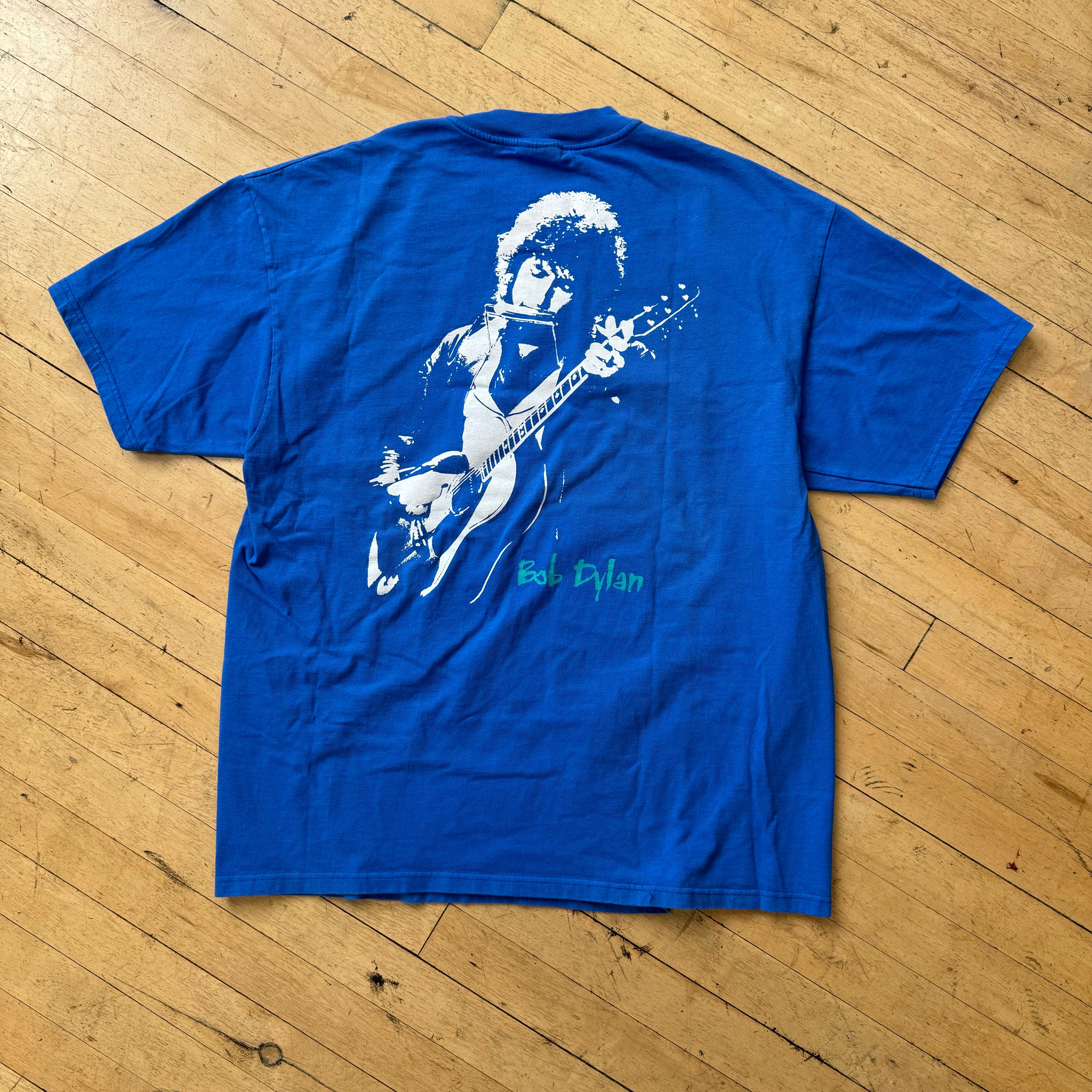 Vintage Bob Dylan On The Tracks T-shirt Sz XL