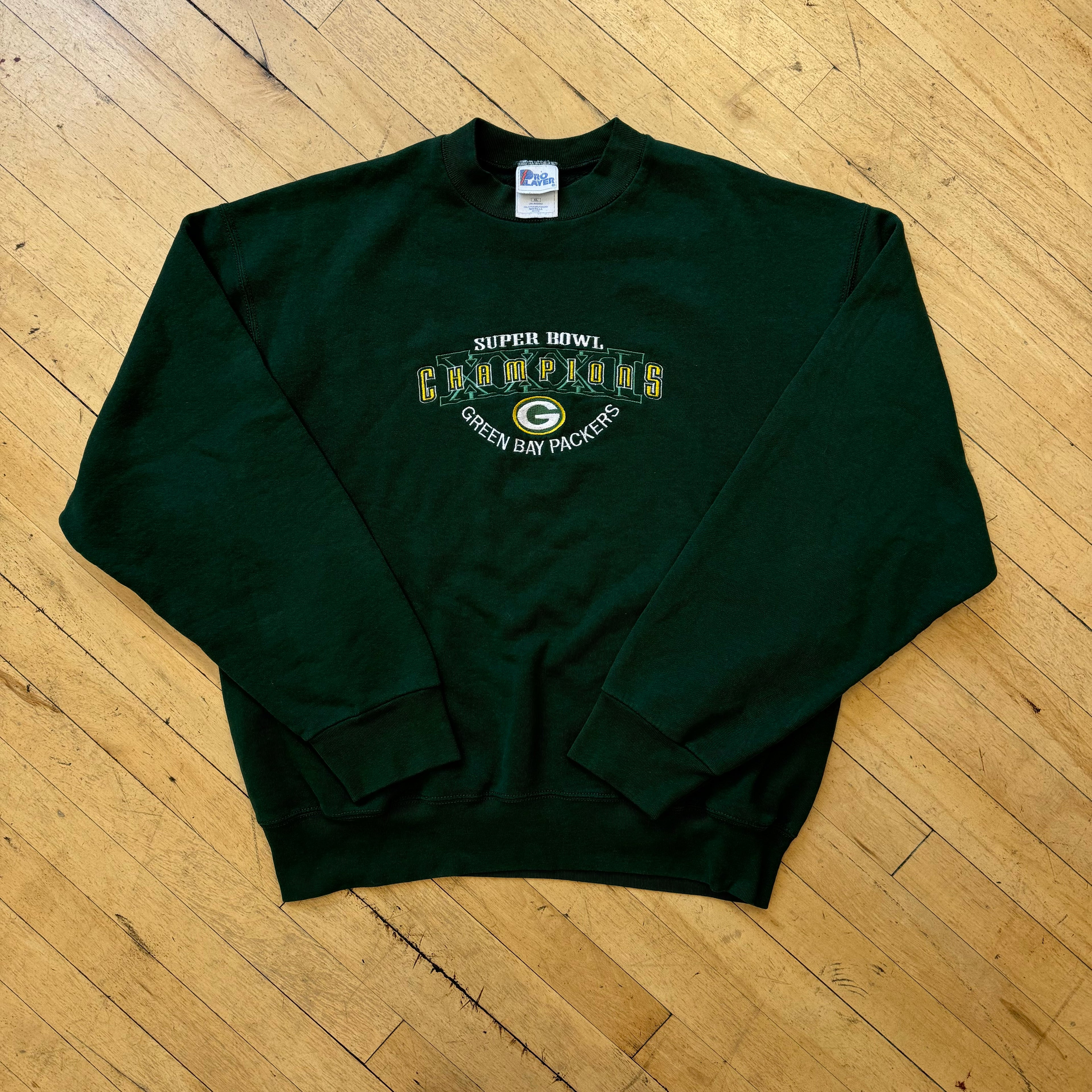 Vintage Green Bay Packers CrewNeck Sz XL