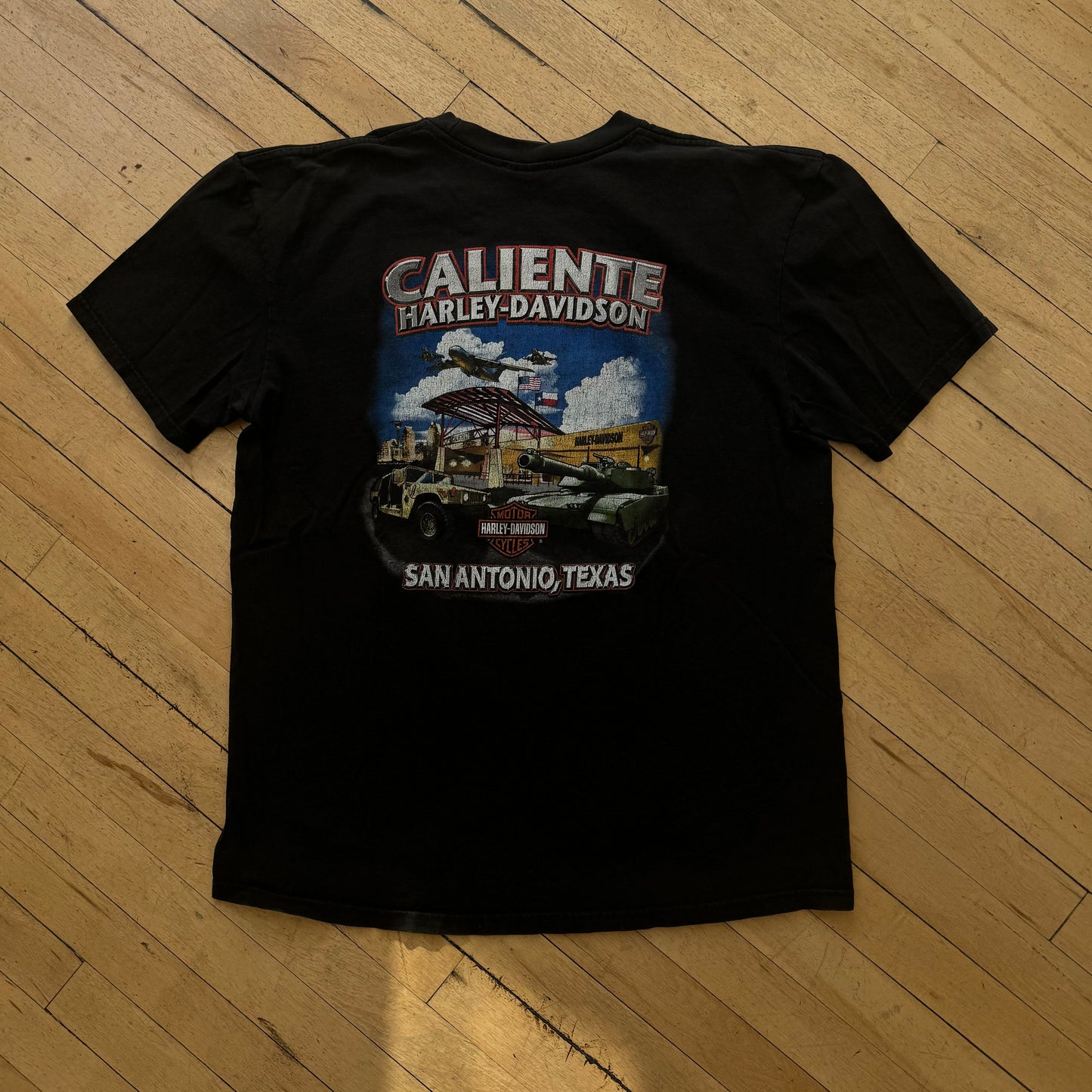 Harley Davidson San Antonio Texas T-shirt Sz L