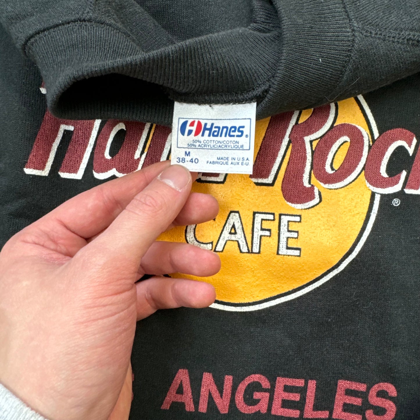Vintage Hard Rock Cafe Las Angeles Sz M