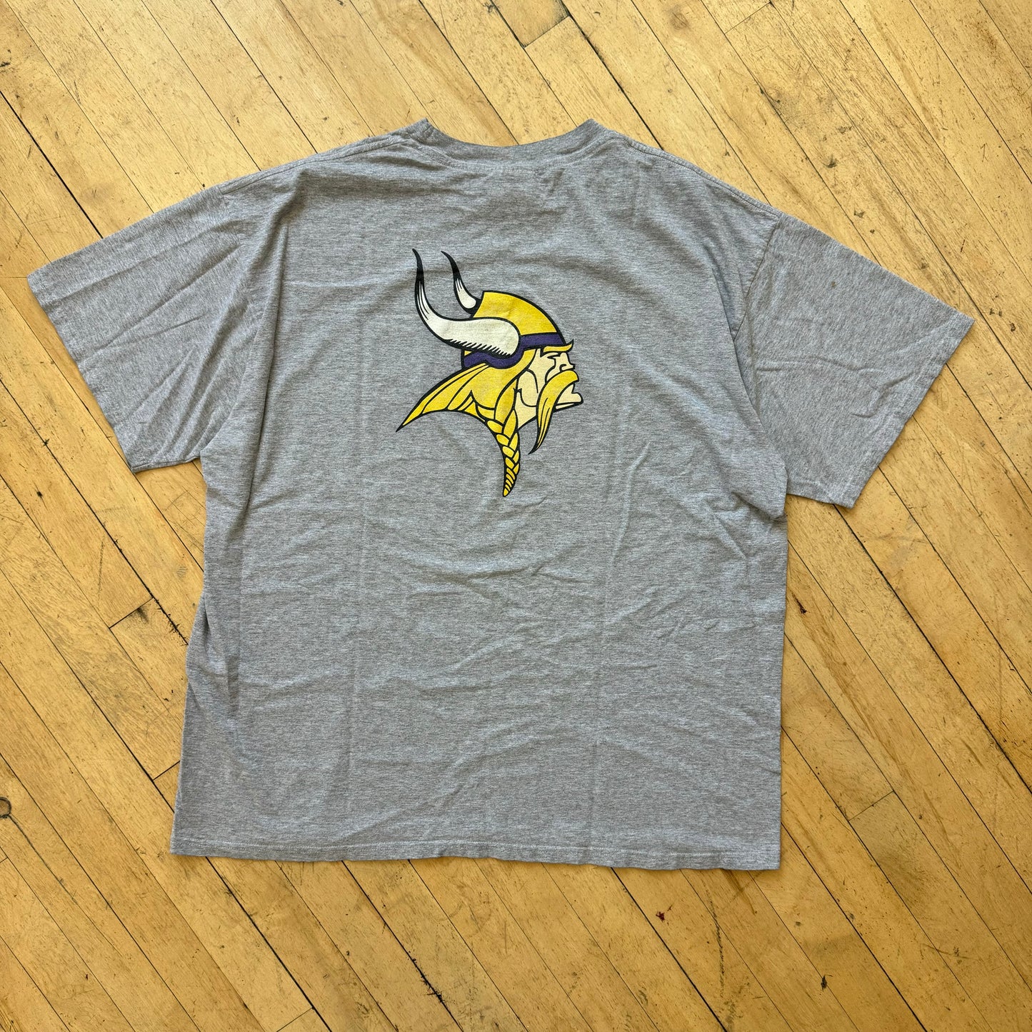 Vintage Nike Minnesota Vikings SpellOut T-shirt Sz XL
