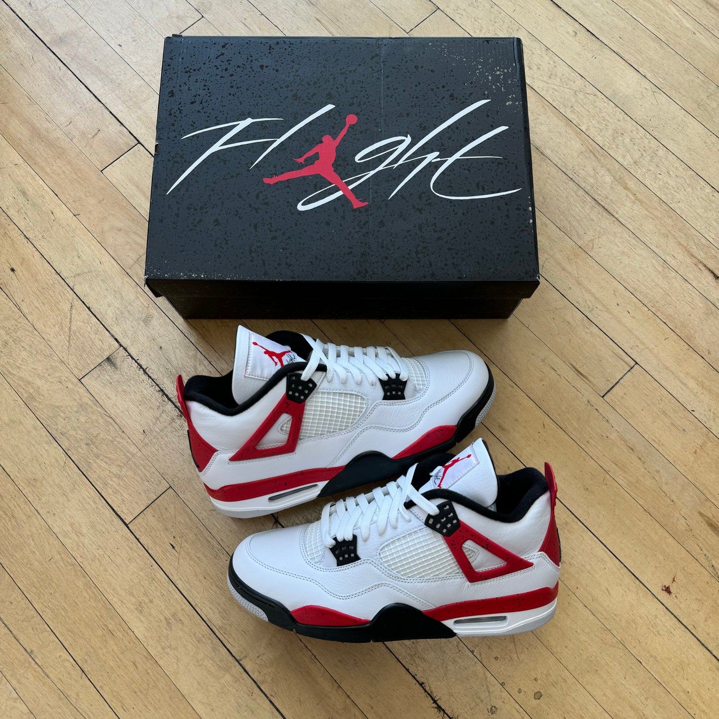 Jordan 4 Retro Red Cement Sz 11.5 (DS)
