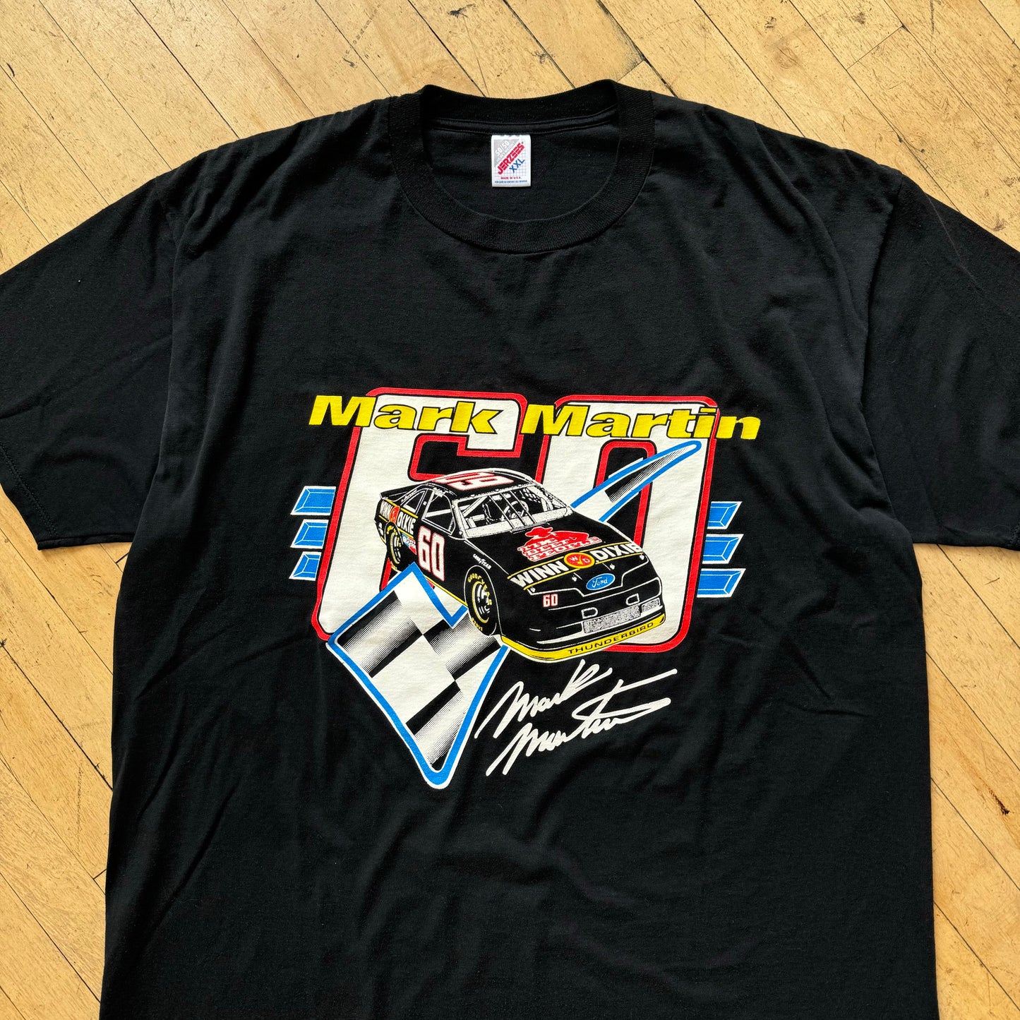 Vintage Mark Martin NASCAR T-shirt Sz XXL