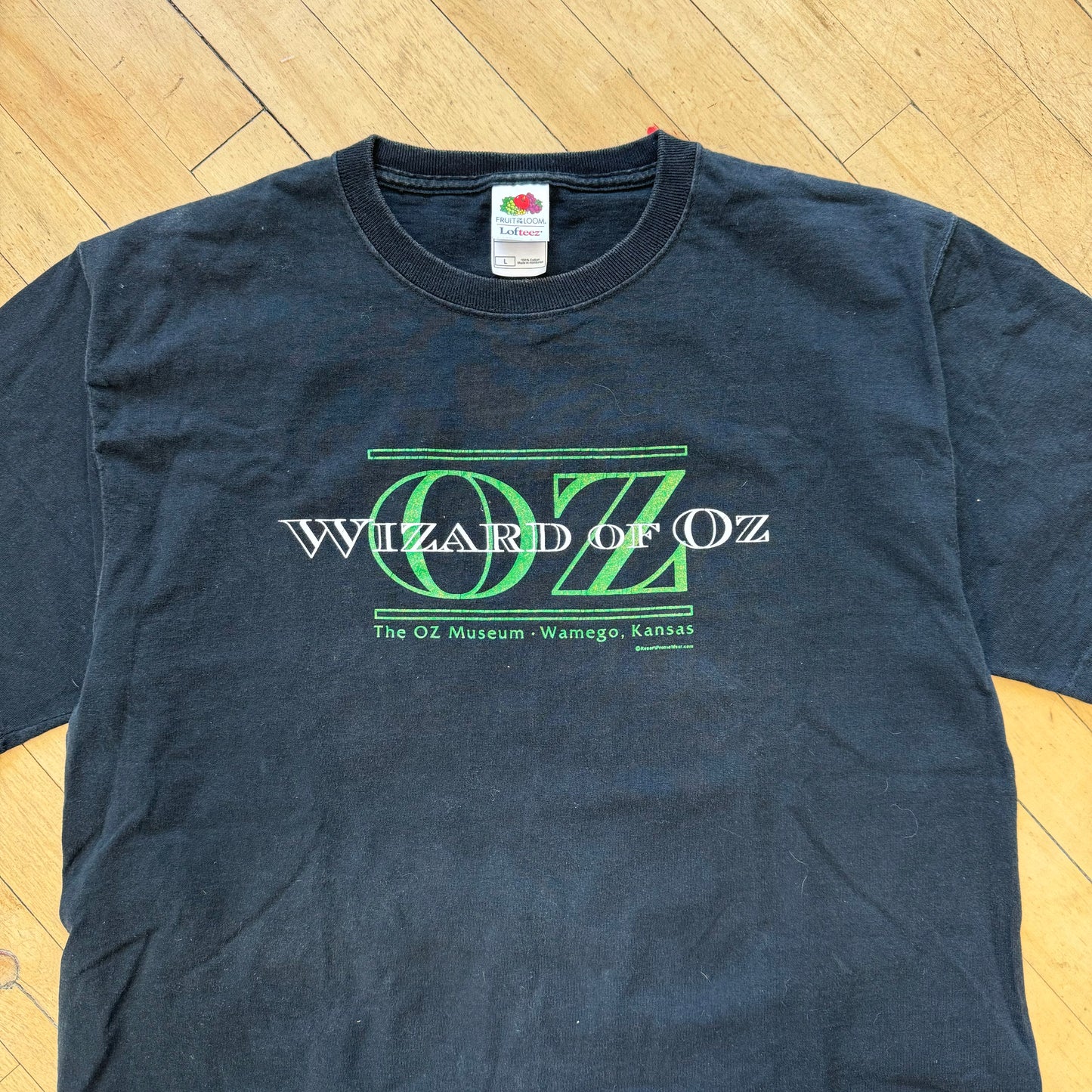 Vintage Wizard Of Oz Museum T-shirt Sz L