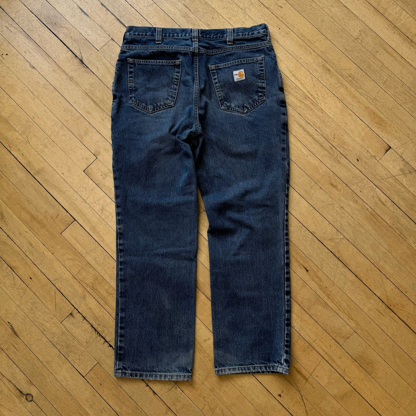 Carhartt Fr Dark wash Denim Jeans Sz 34x32