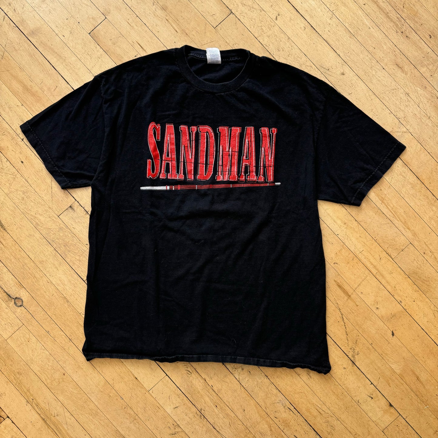Vintage SandMan ECW T-shirt Sz XL