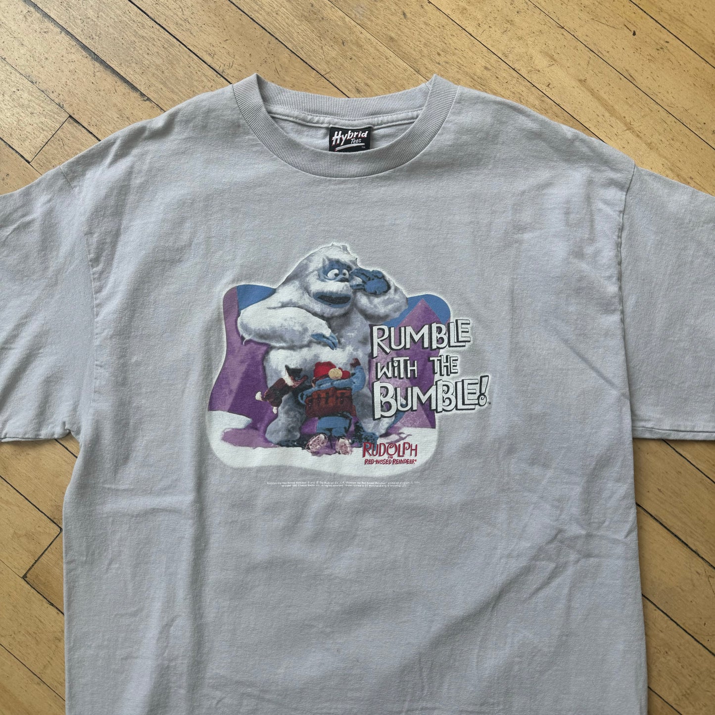 Vintage Rumble With the Bumble Rudolph T-shirt Sz M