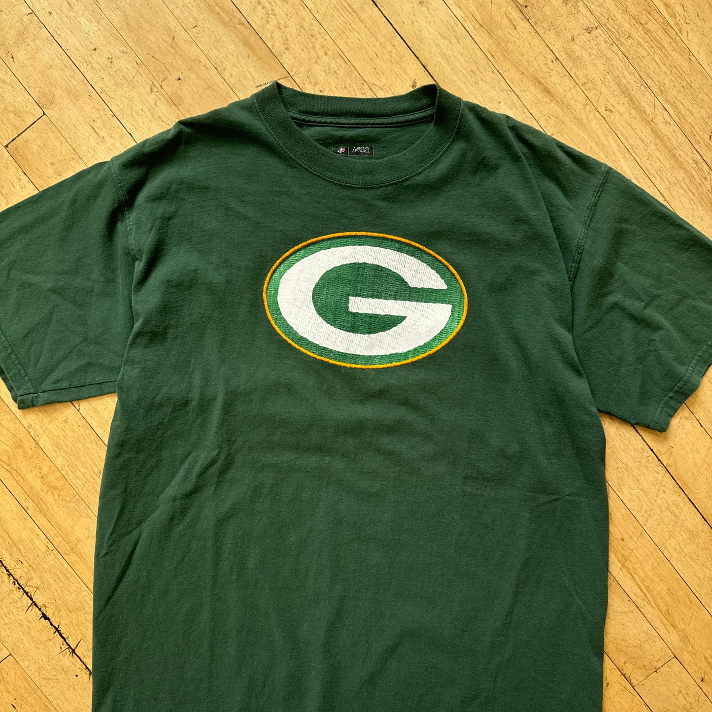 Green Bay Packers Logo T-shirt Sz L