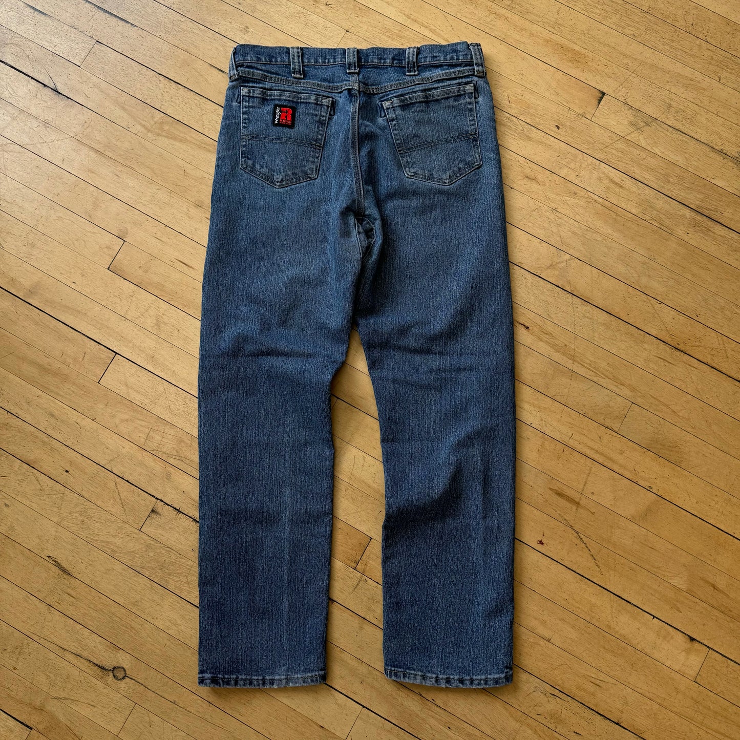 Vintage Wrangler Riggs Denim Jeans Sz 36x32