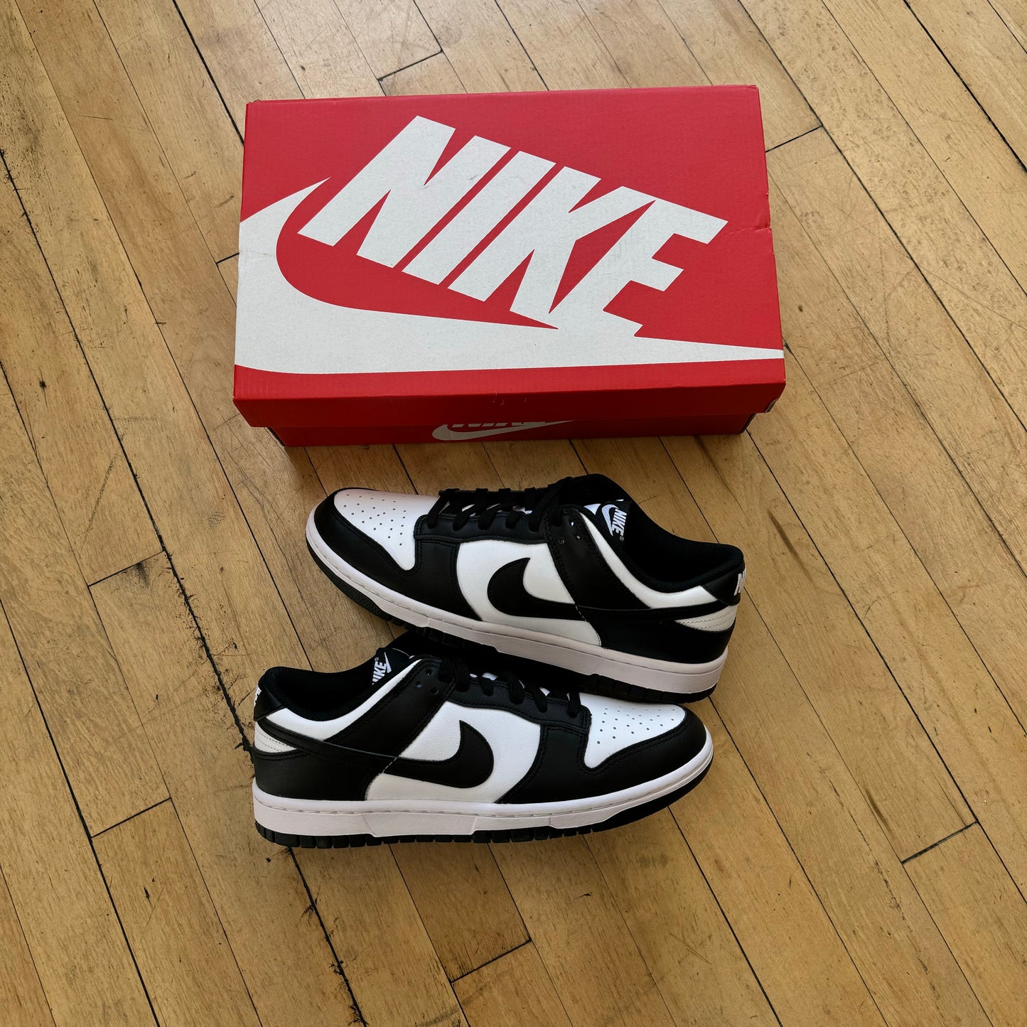 Nike Dunk Low Panda Sz 9.5w (8m) (DS)