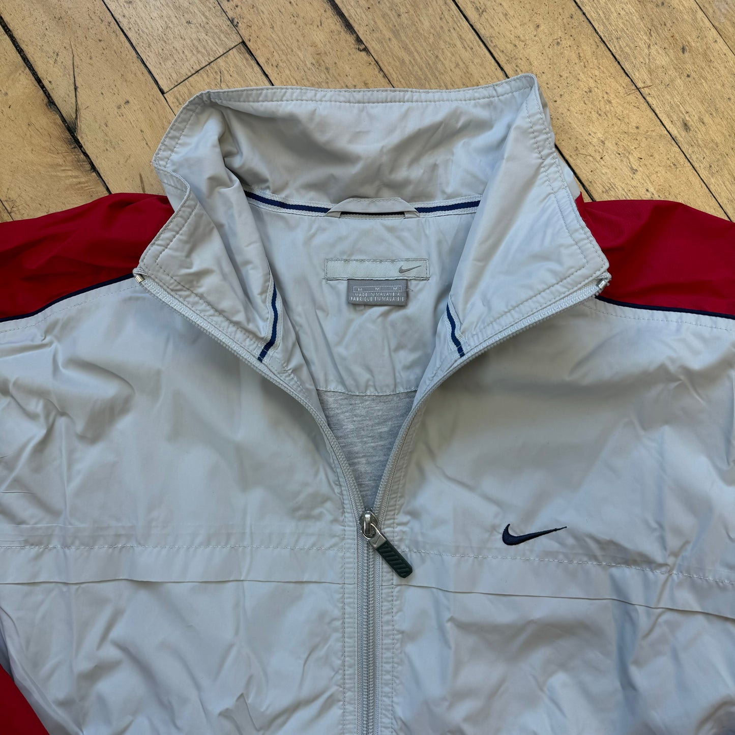 Vintage Nike Zip Up Track Jacket Sz M
