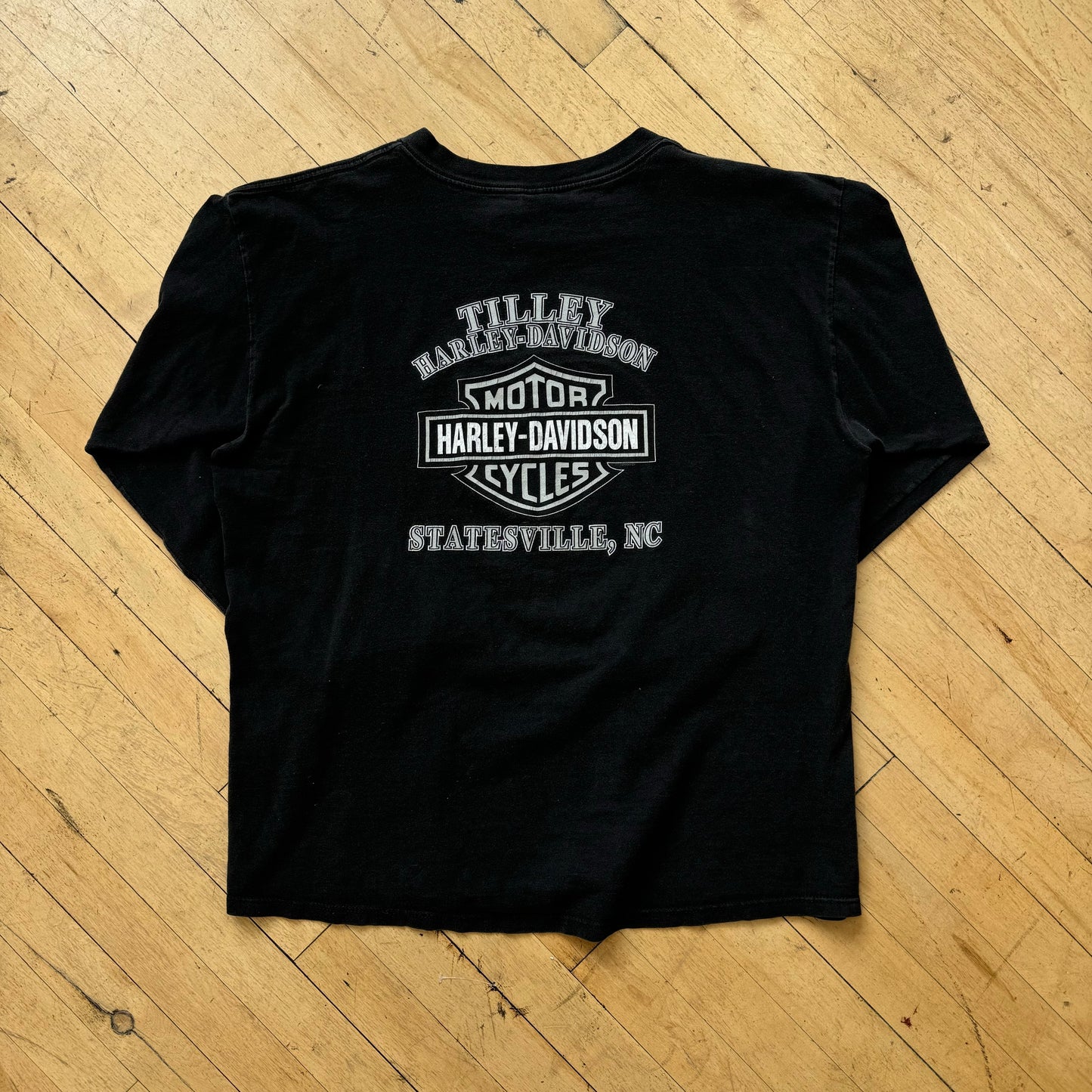 Vintage Harley Davidson Statesville Nc T-shirt Sz XL