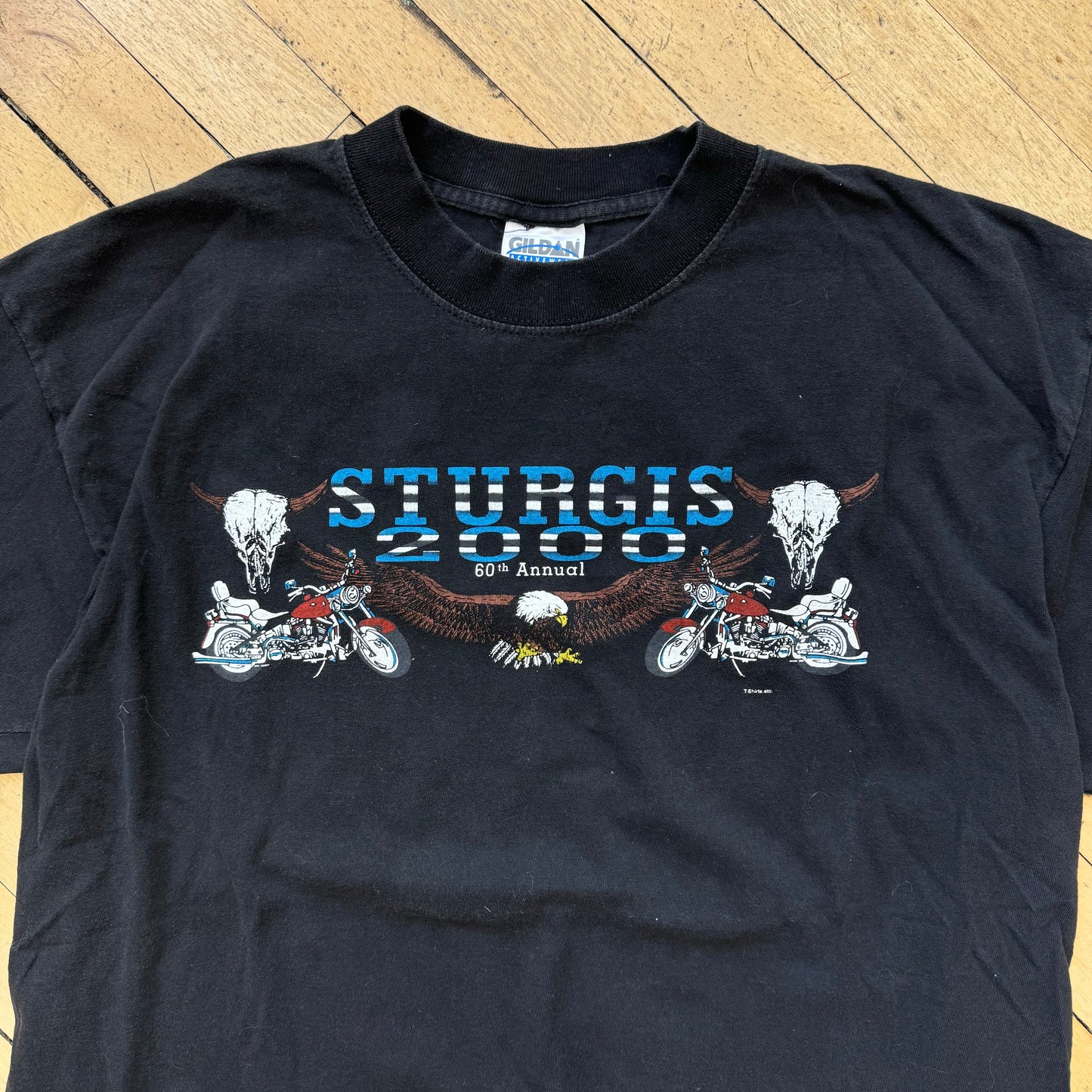 Vintage Sturgis Bike Rally T-shirt Sz L