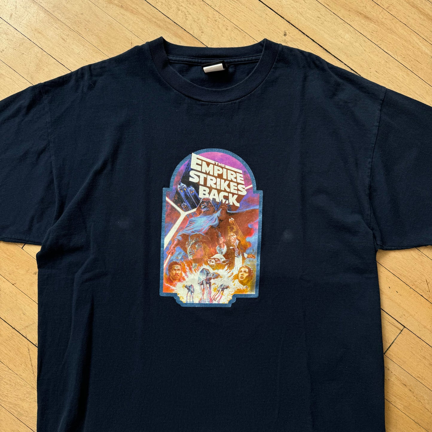 Vintage Star Wars Enemy Strikes Back T-shirt Sz XL