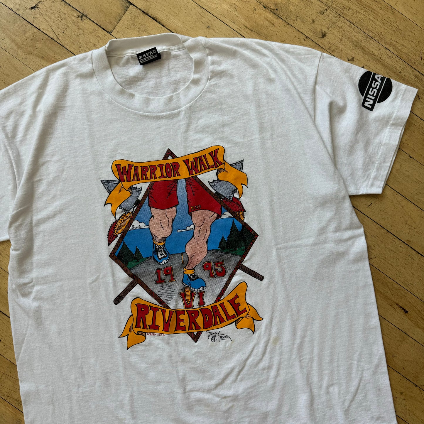 Vintage RHS Warrior Walk T-shirt Sz XL