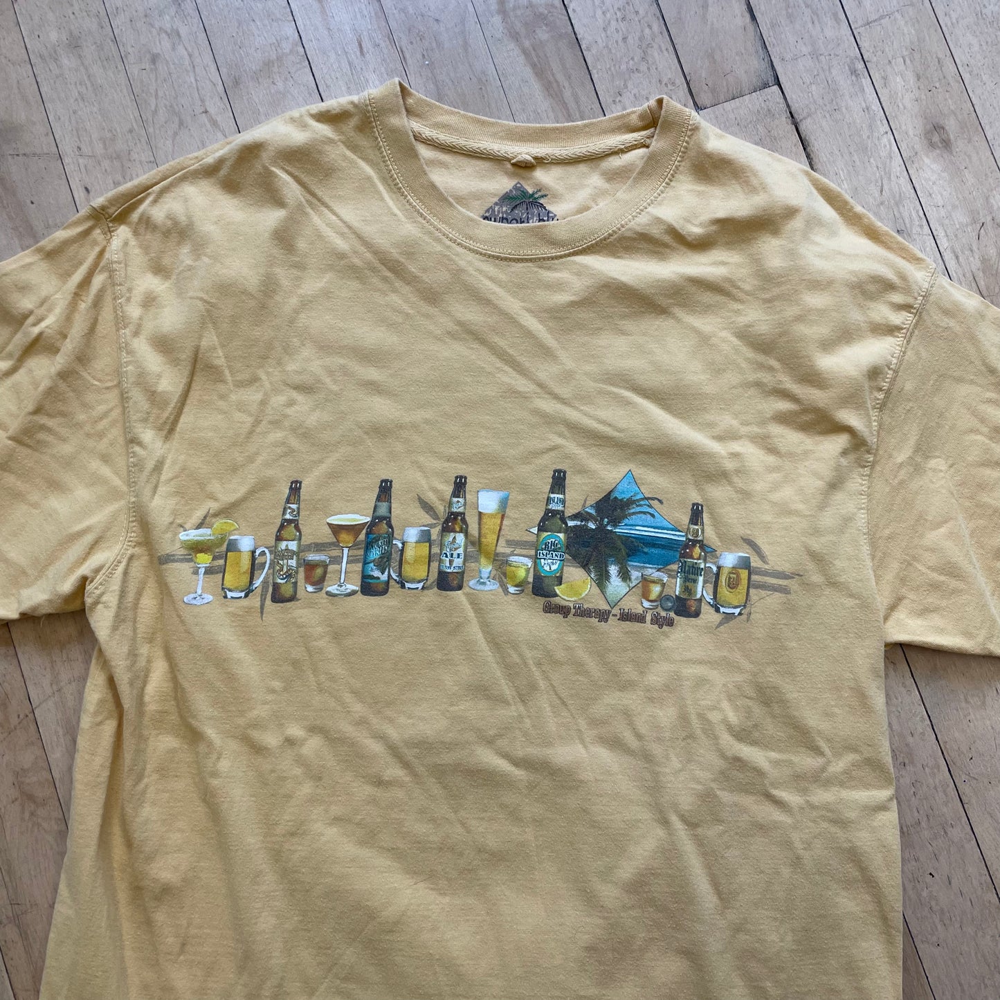 2000s Beer Graphic T-shirt Sz L