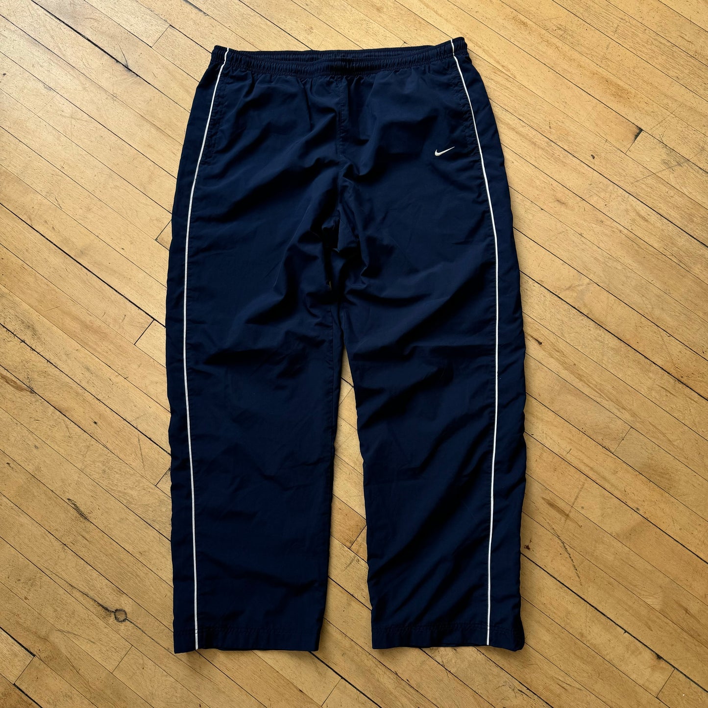 Vintage Navy Nike Stripe TrackPants Sz XL