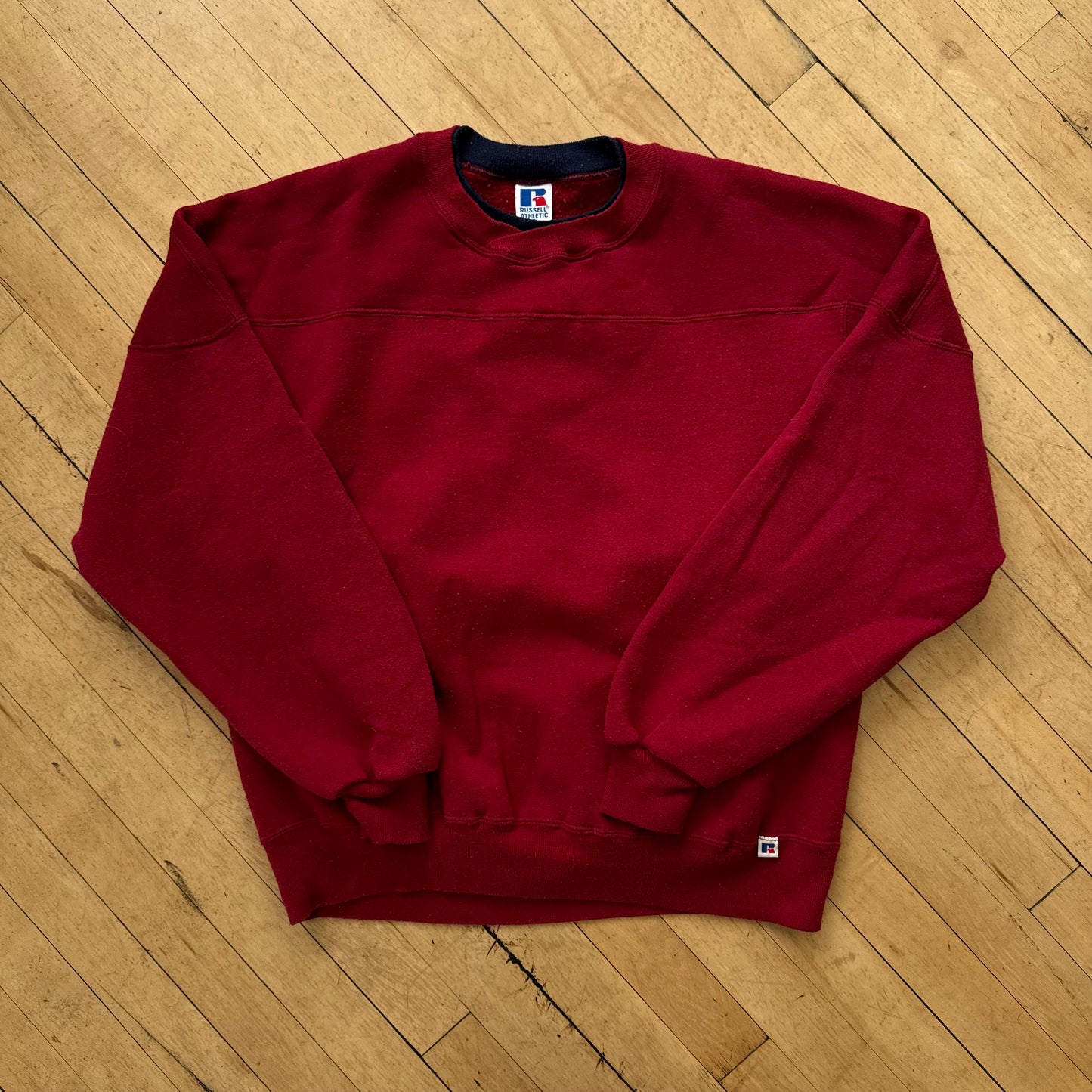 Vintage Russell Athletic Blank Crewneck Sz XL