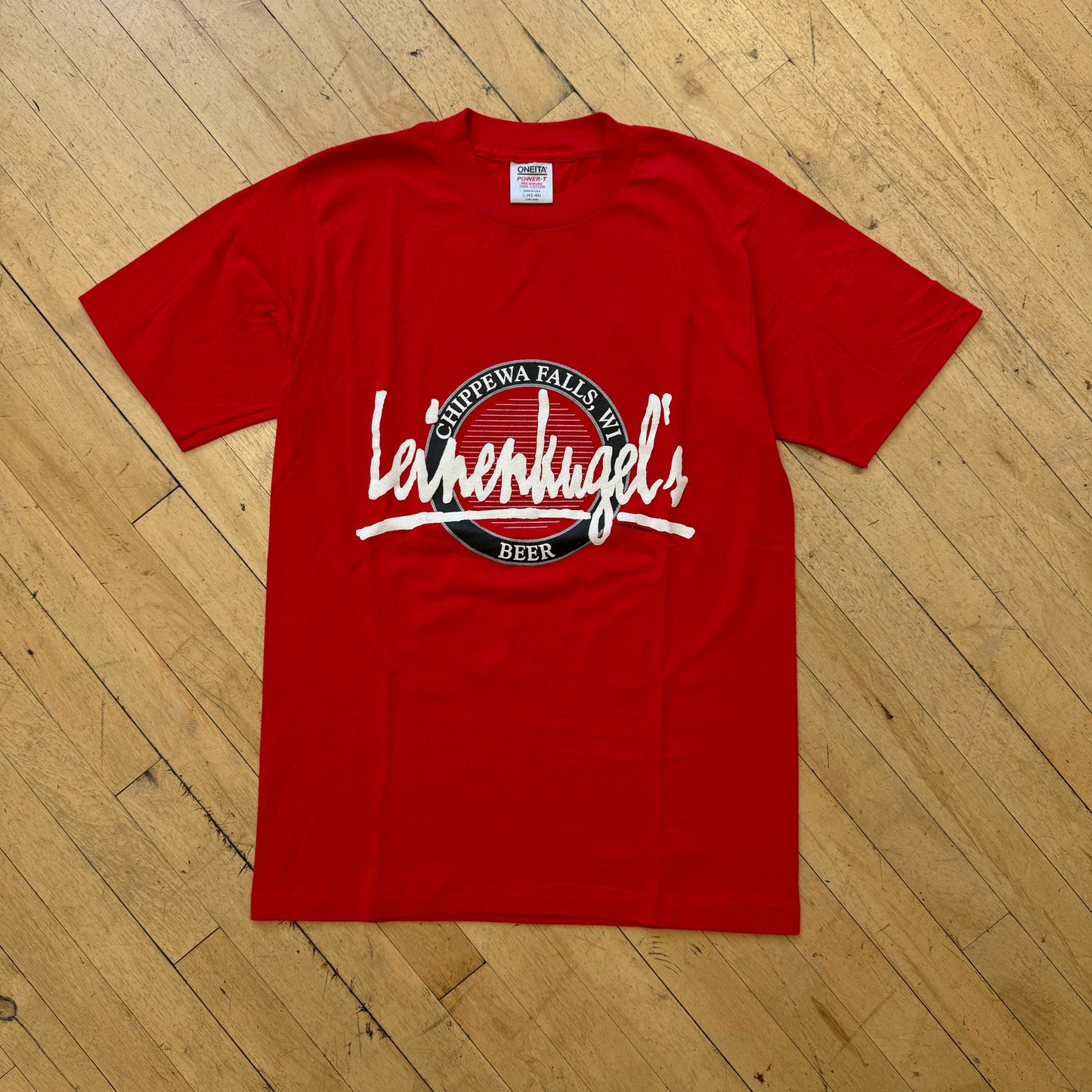 Vintage Chippewa Falls WI Beer T-shirt Sz L