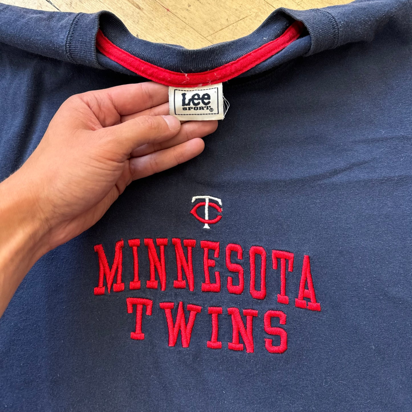 Vintage Minnesota Twins Lee Sports T-shirt Sz XL