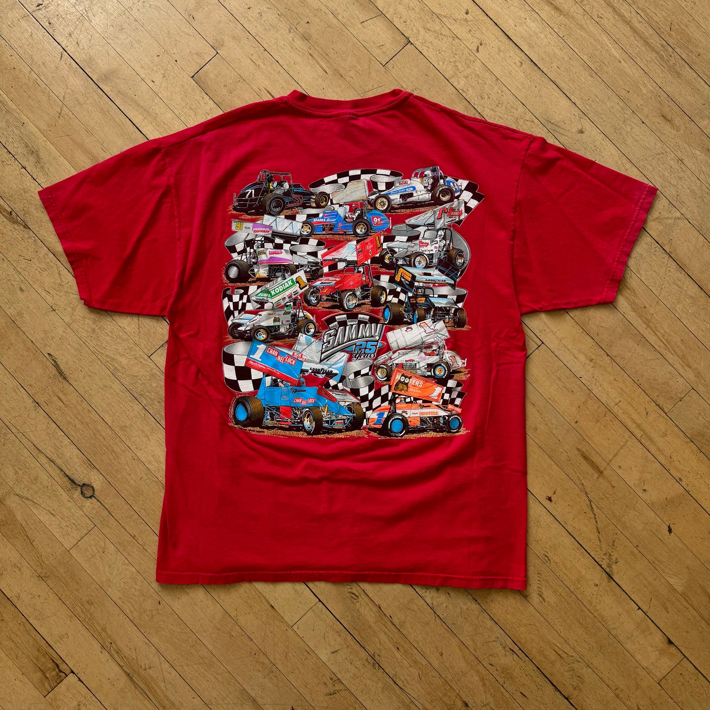 Vintage Sprint Car Racing T-shirt Sz XL