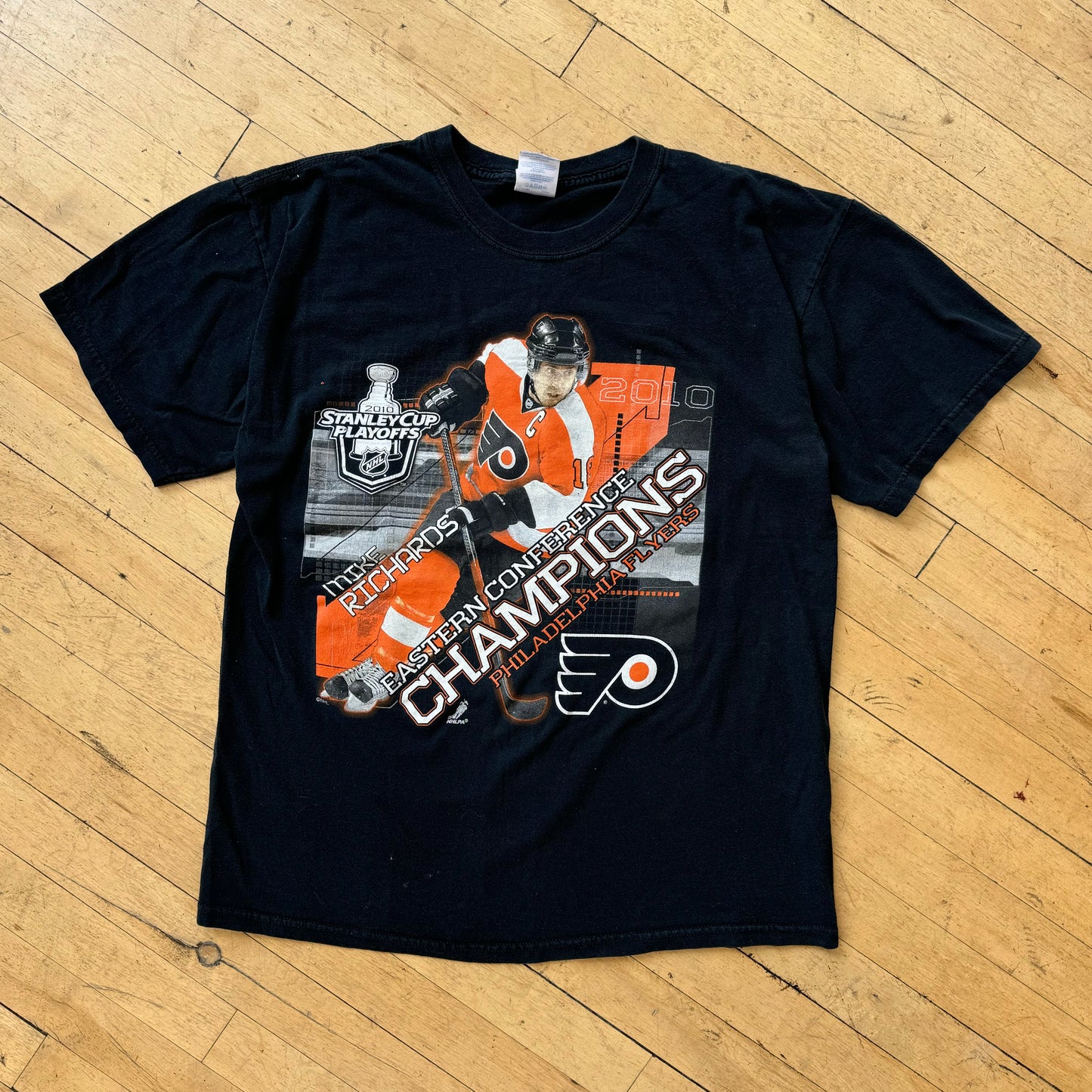 Y2K Stanley Cup Philadelphia Flyers T-shirt Sz M
