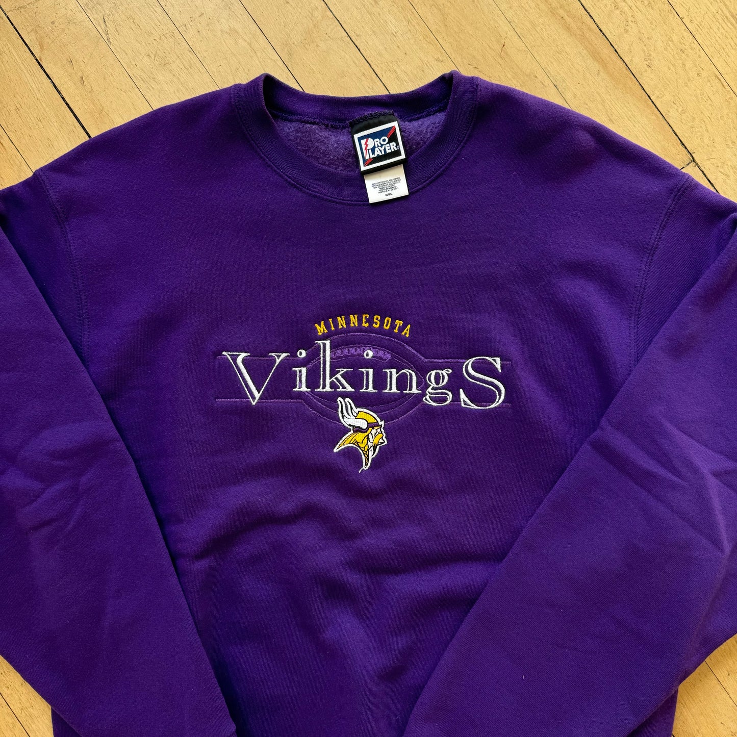 Vintage Vikings ProPlayer Crewneck Sz L