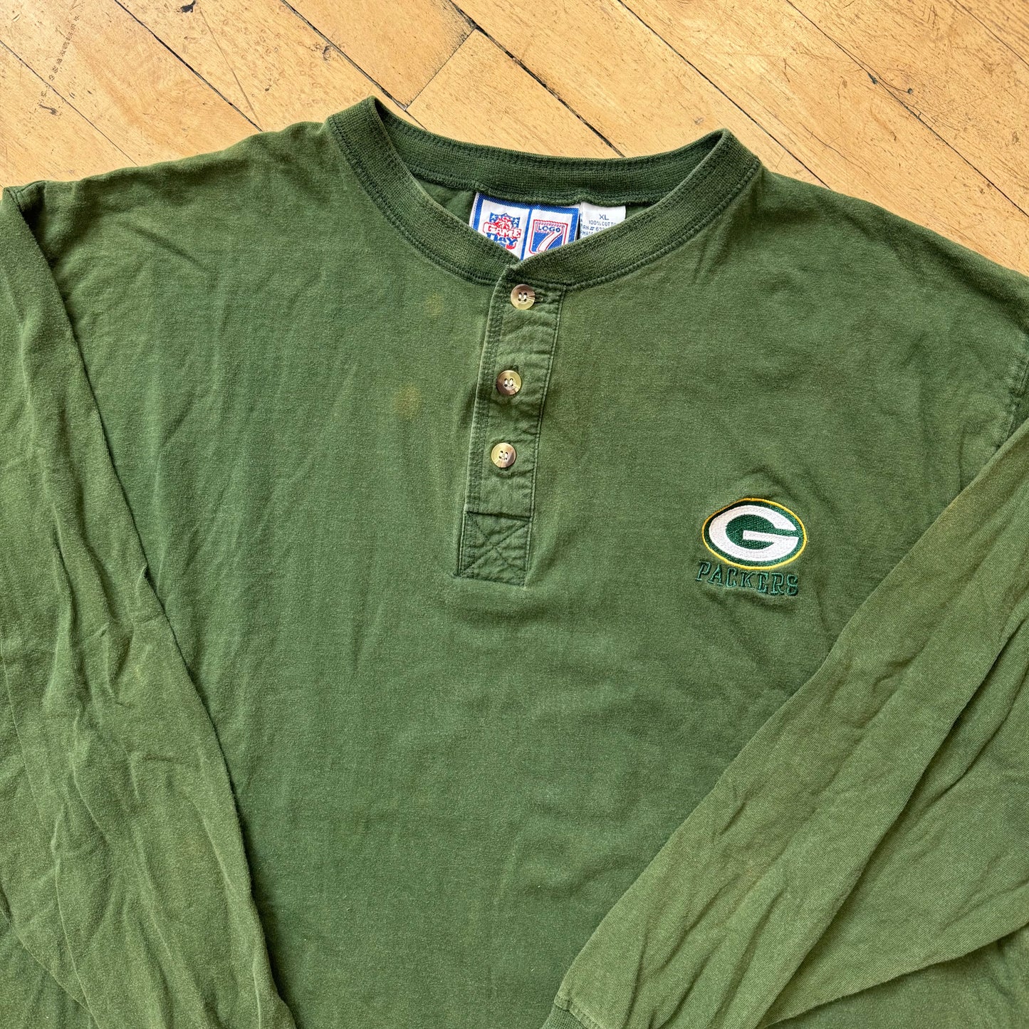 Vintage Green Bay Packers L/S T-shirt Sz L