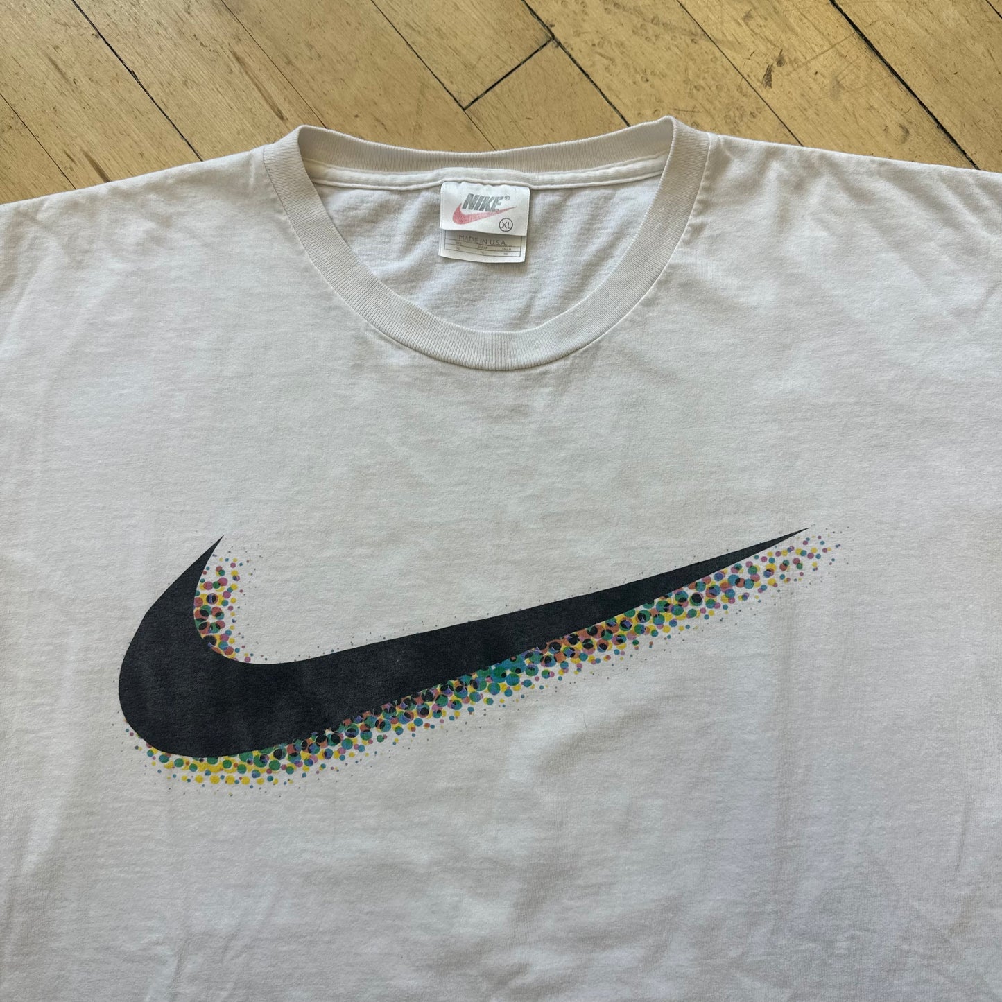 Vintage Big Swoosh Nike T-shirt Sz XL