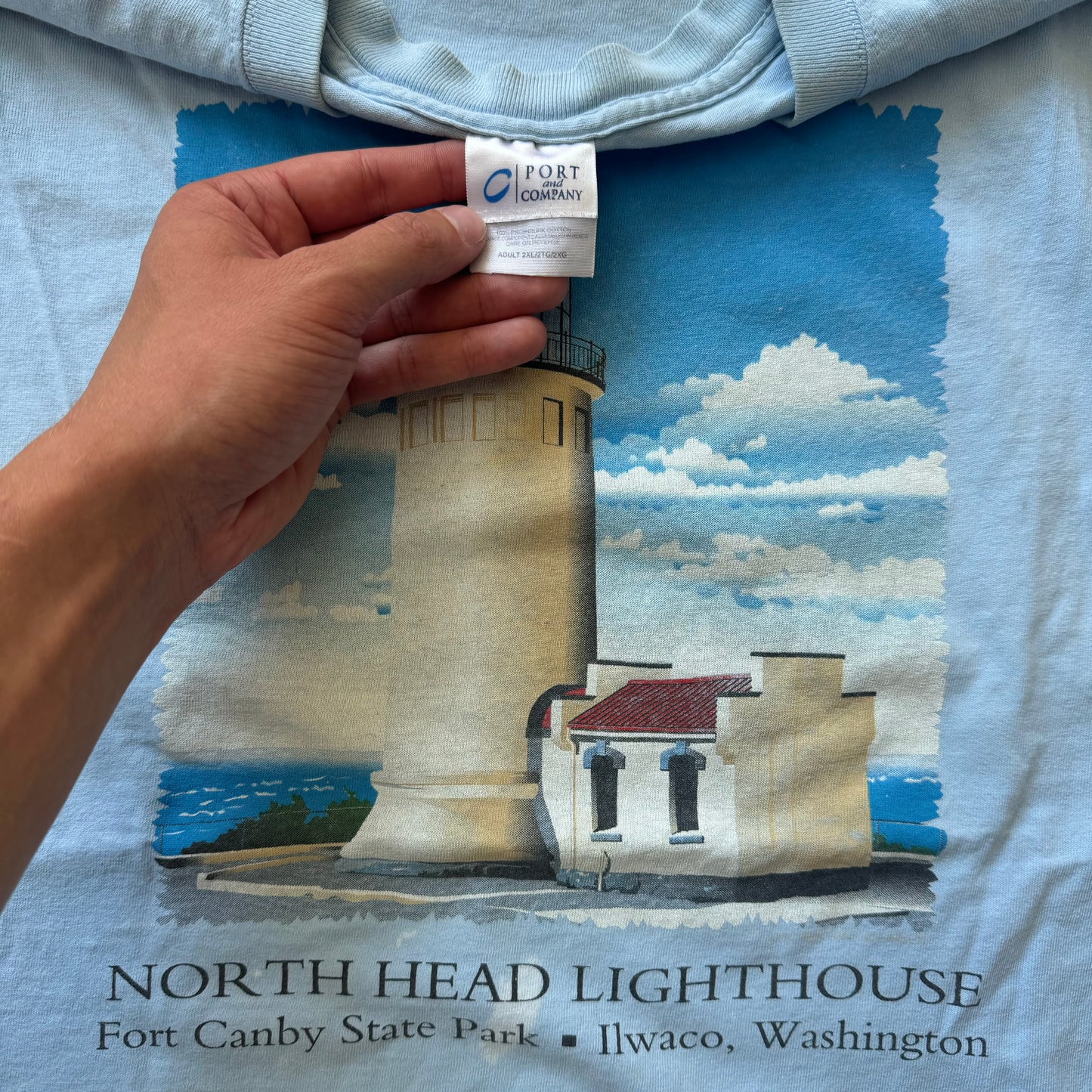 Vintage North Head Lighthouse T-shirt Sz XXL