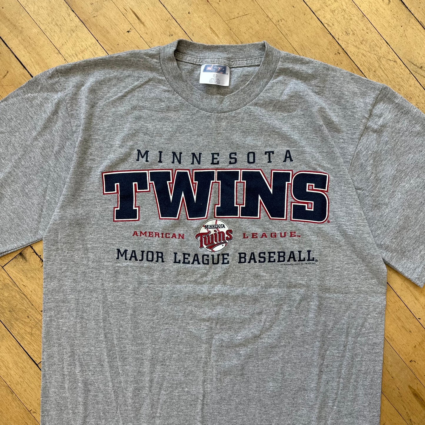 Vintage Minnesota Twins MLB T-shirt Sz L