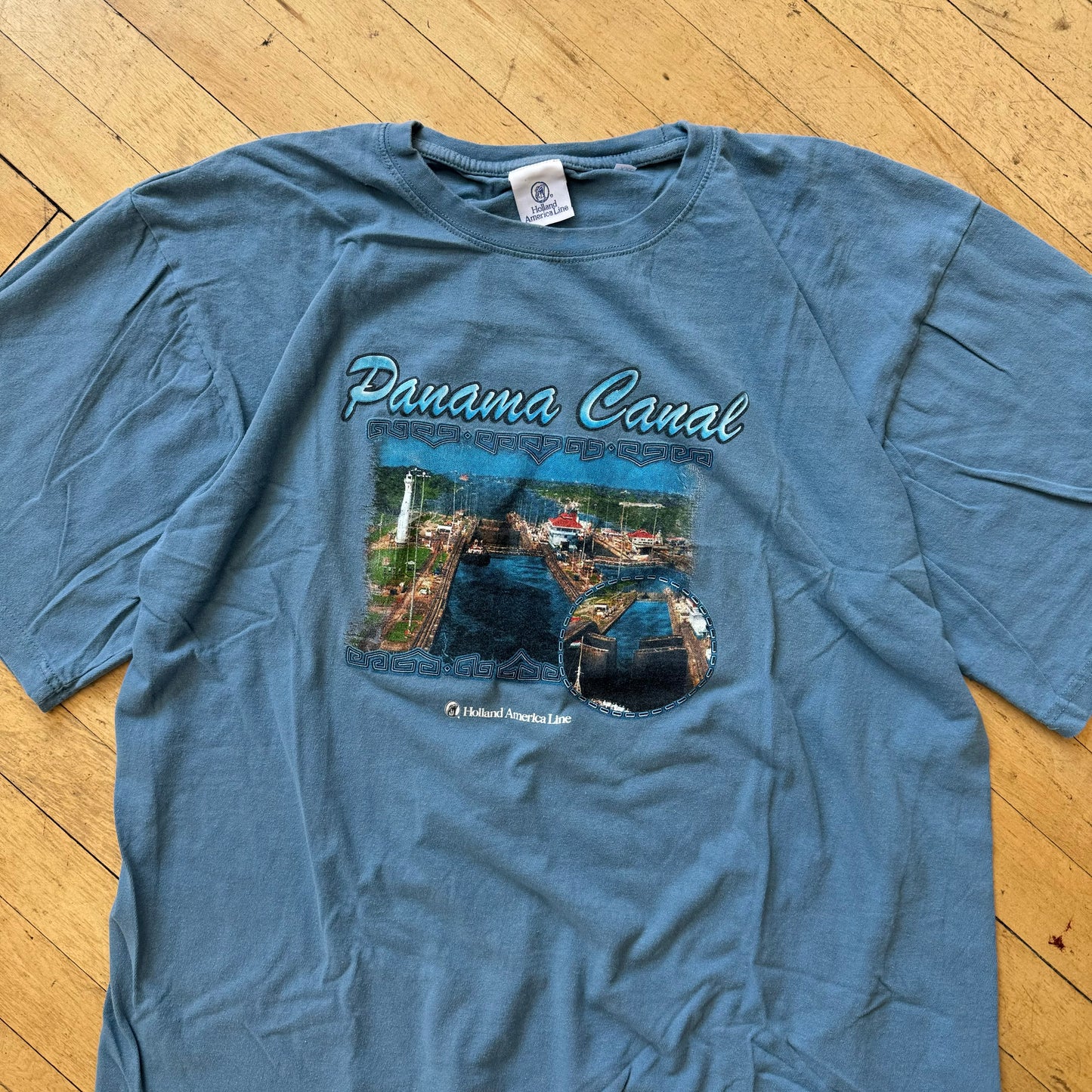 Vintage Panama Canal T-shirt Sz XL