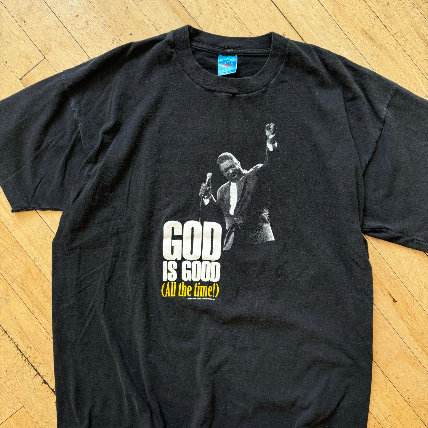 Vintage God is Good All the Time T-shirt Sz L