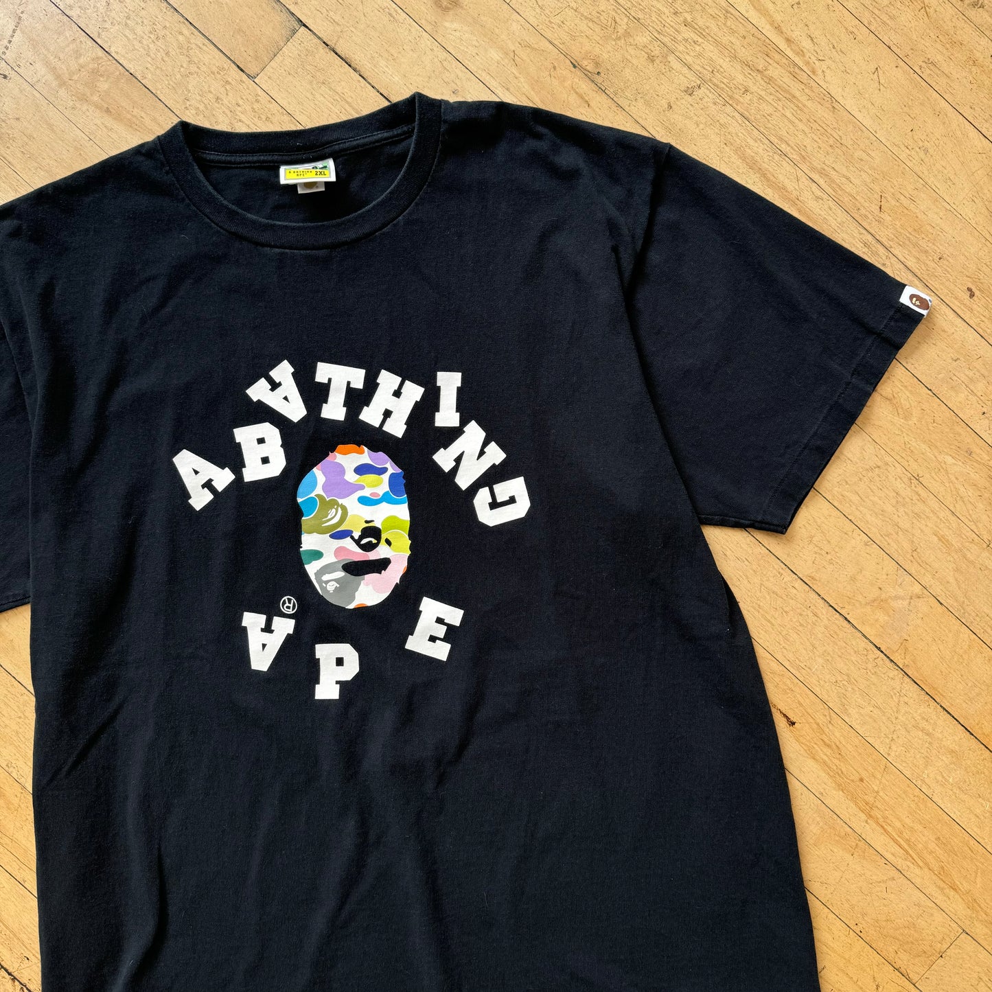 Bape ABC College T-shirt Sz XXL